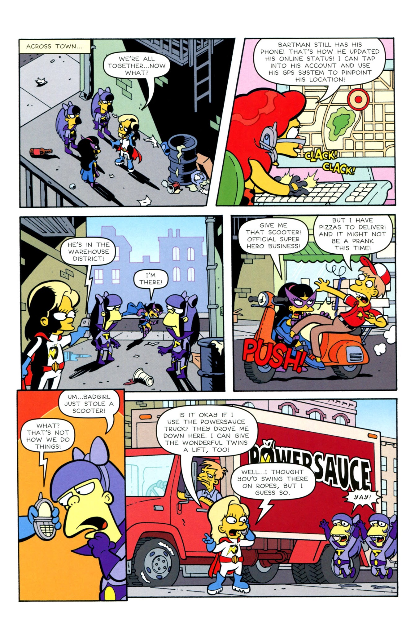 Read online Bongo Comics Presents Simpsons Super Spectacular comic -  Issue #15 - 7