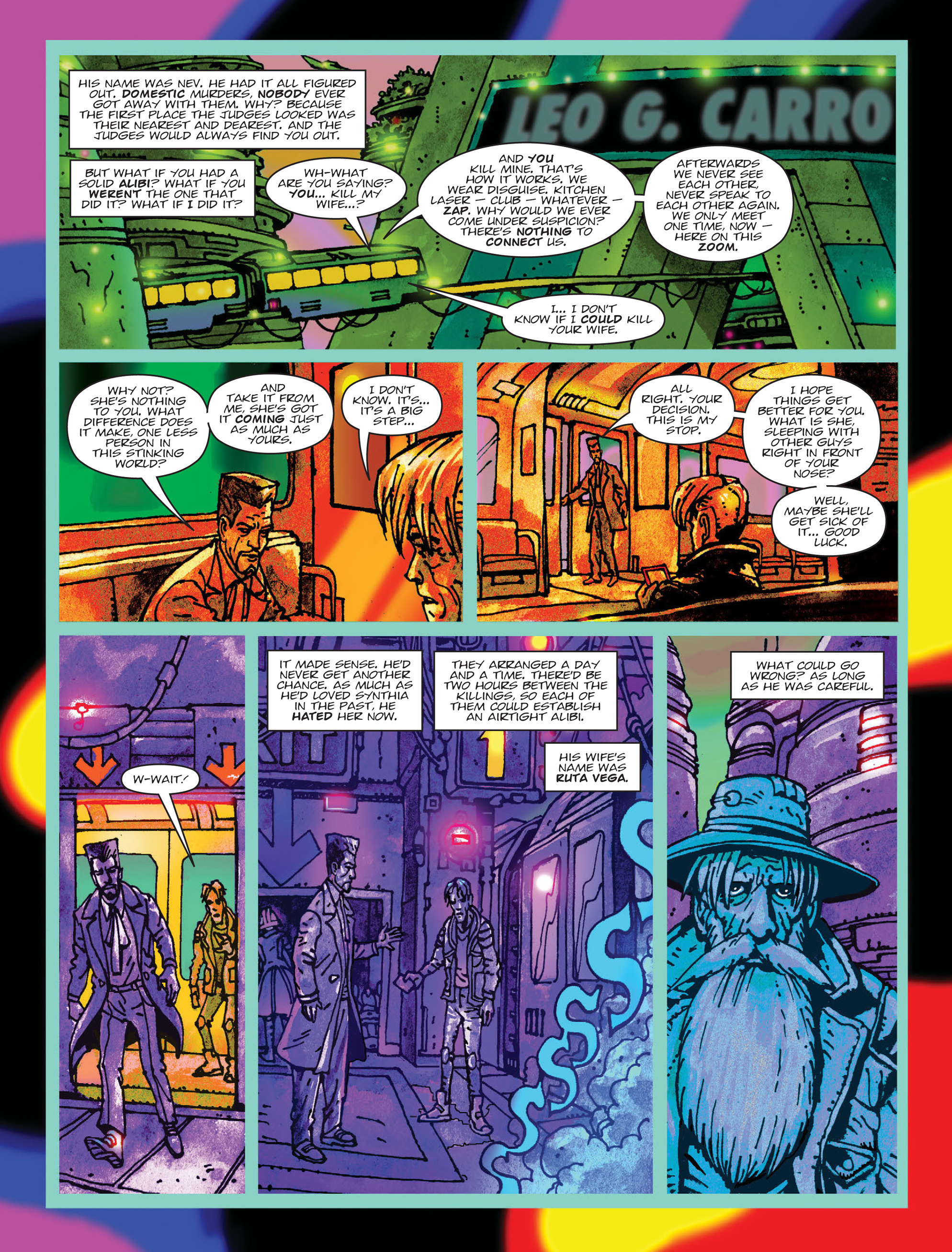Read online 2000 AD comic -  Issue #2000 AD _Sci-Fi Special 2016 - 4