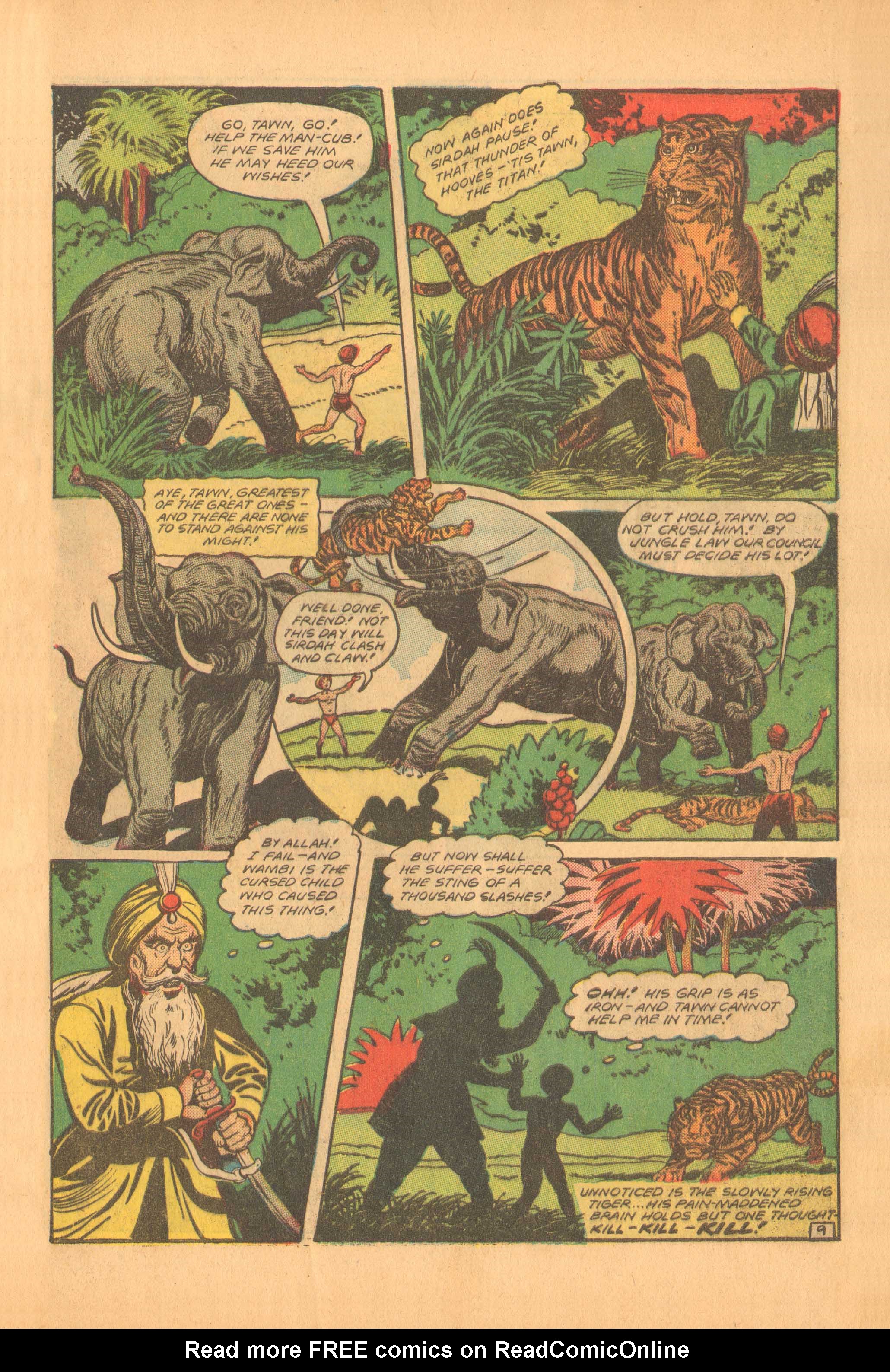 Read online Wambi Jungle Boy comic -  Issue #4 - 12
