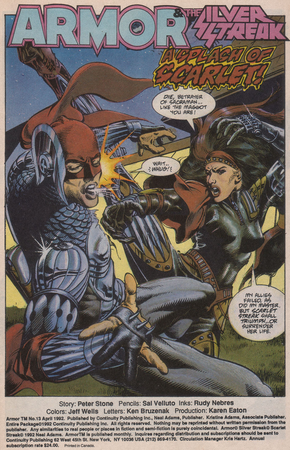 Read online Armor comic -  Issue #13 - 3