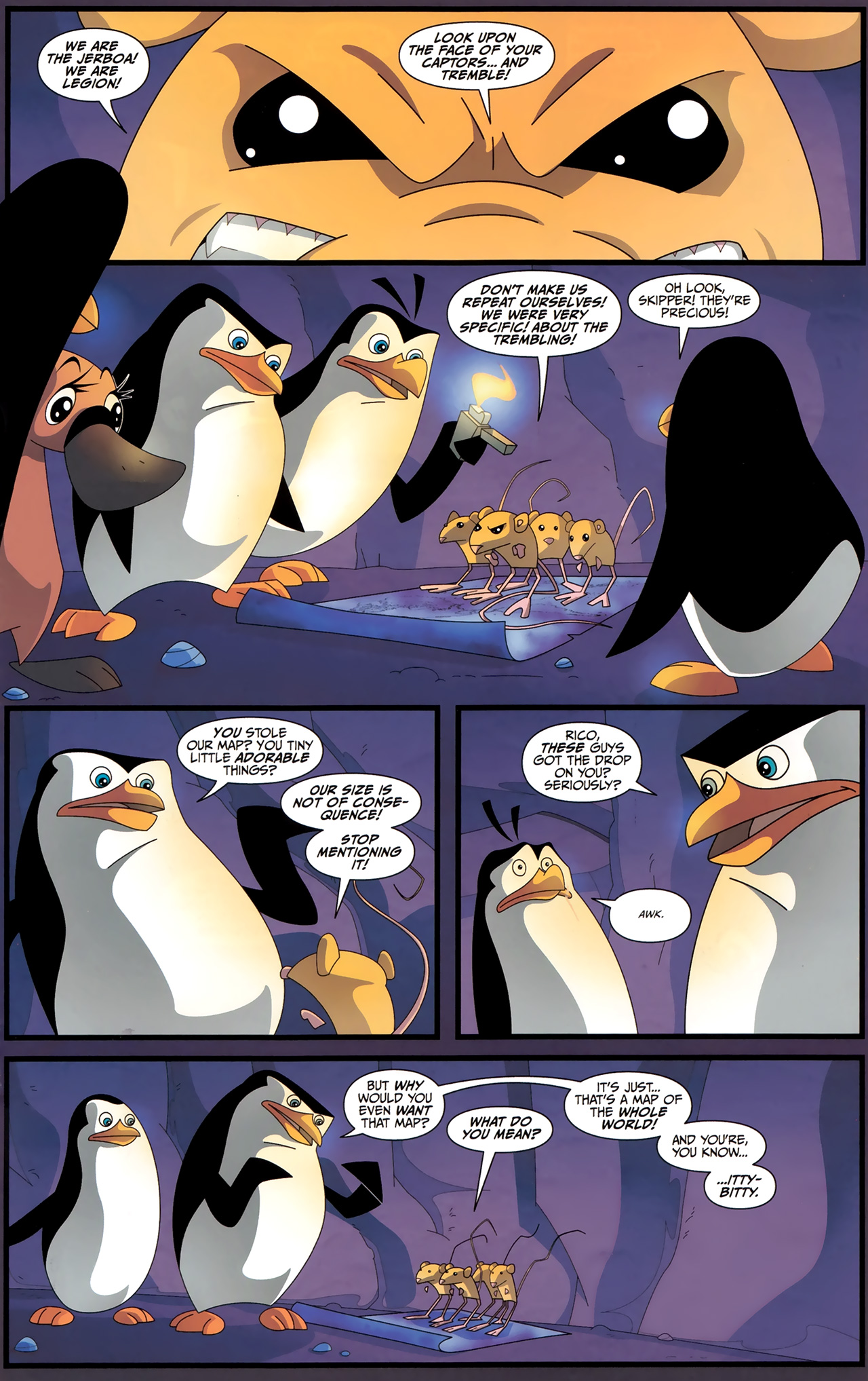 Read online Penguins of Madagascar comic -  Issue #3 - 19