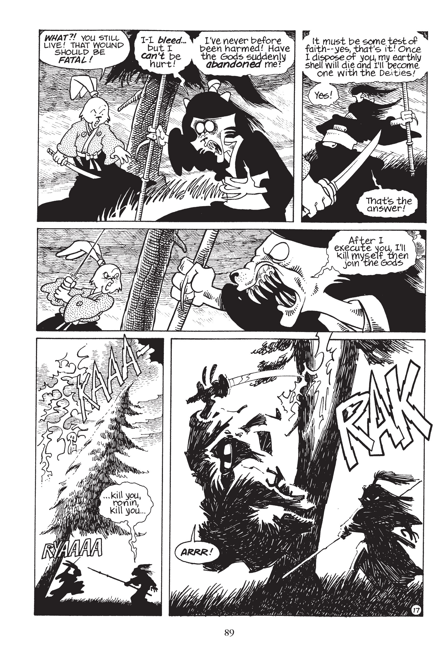 Read online Usagi Yojimbo (1987) comic -  Issue # _TPB 3 - 87