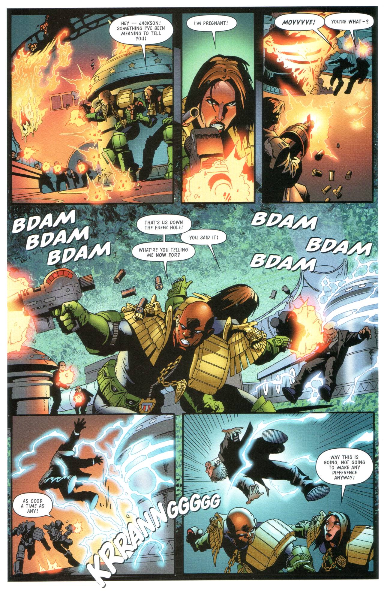 Read online Judge Dredd Megazine (vol. 4) comic -  Issue #7 - 10