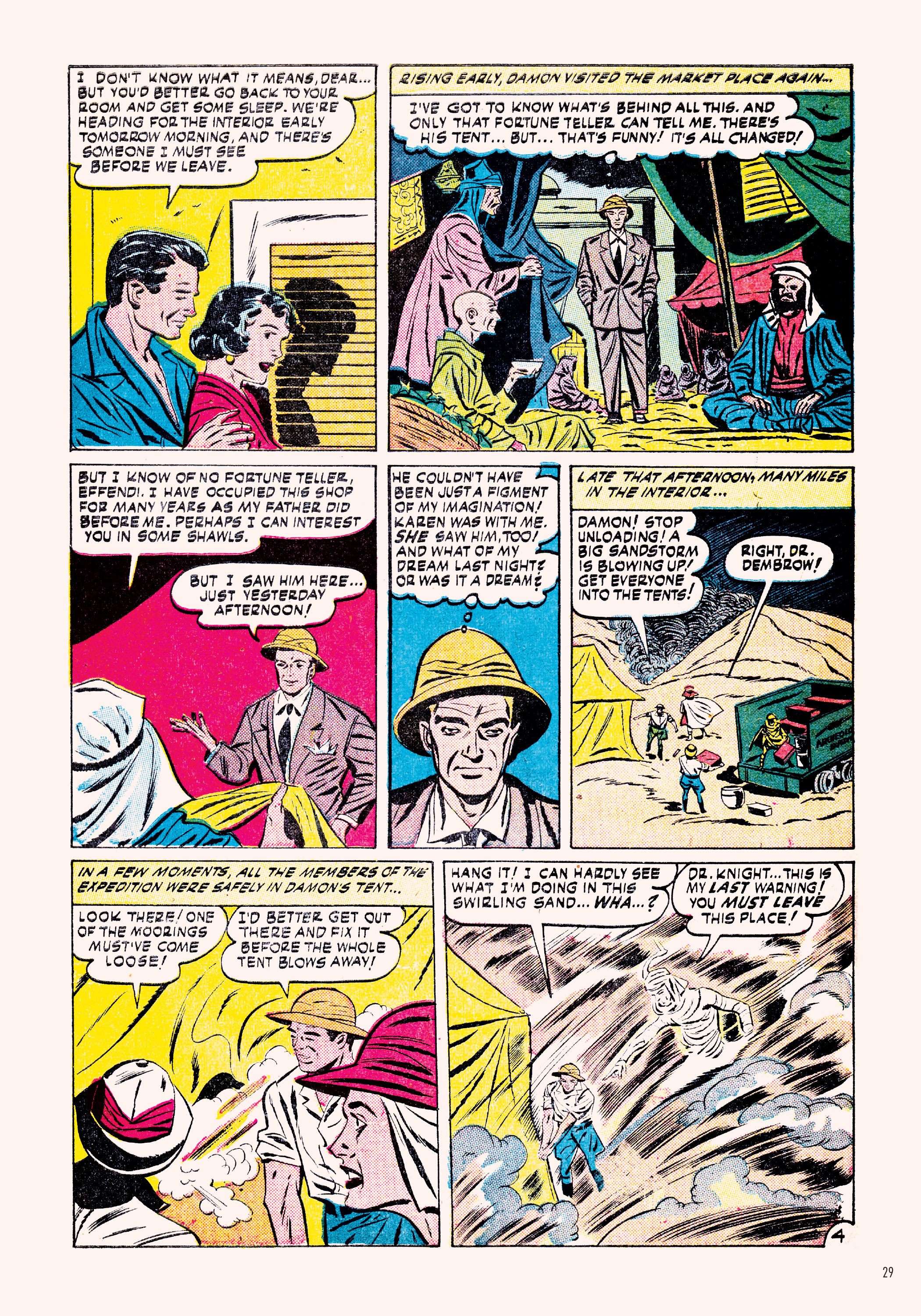 Read online Classic Monsters of Pre-Code Horror Comics: Mummies comic -  Issue # TPB - 29