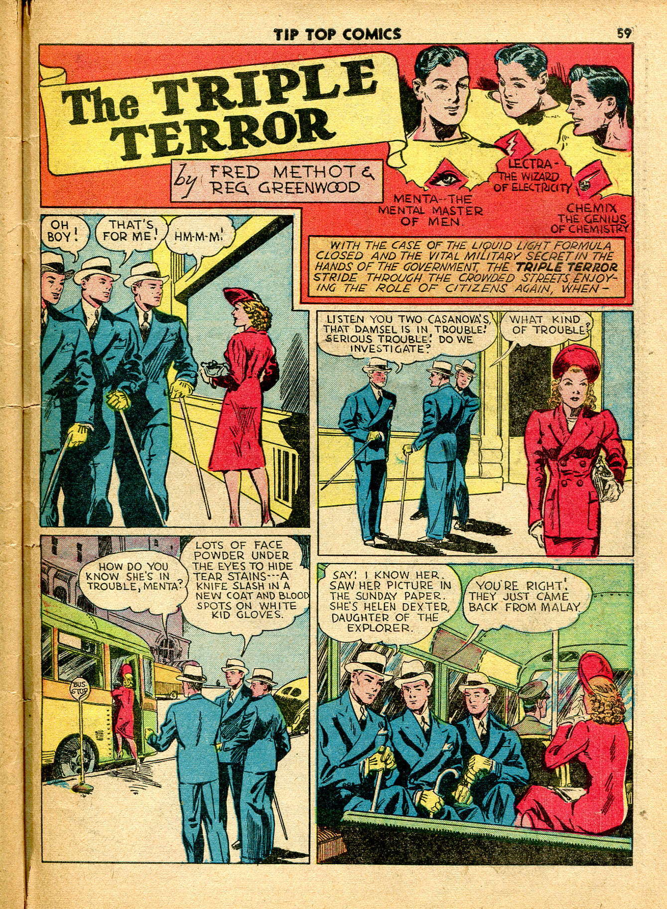 Read online Tip Top Comics comic -  Issue #62 - 61