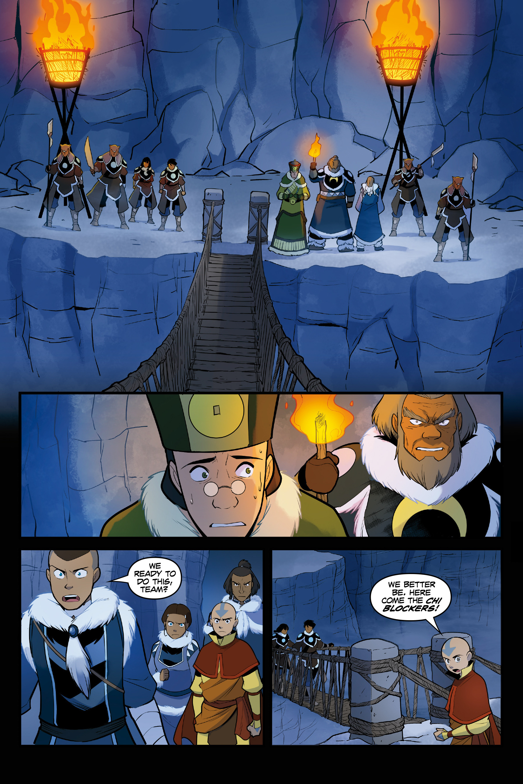 Read online Nickelodeon Avatar: The Last Airbender - North and South comic -  Issue #3 - 49