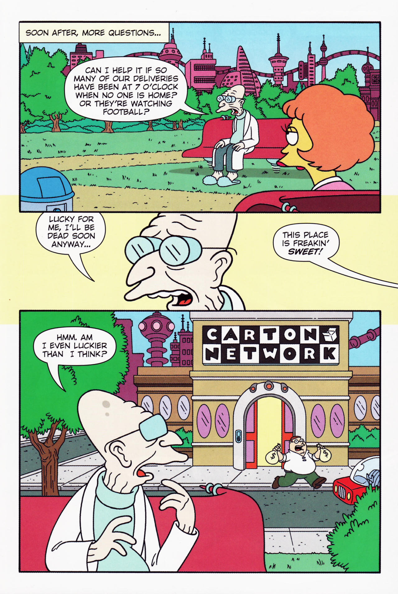 Read online Futurama Comics comic -  Issue #50b - 6
