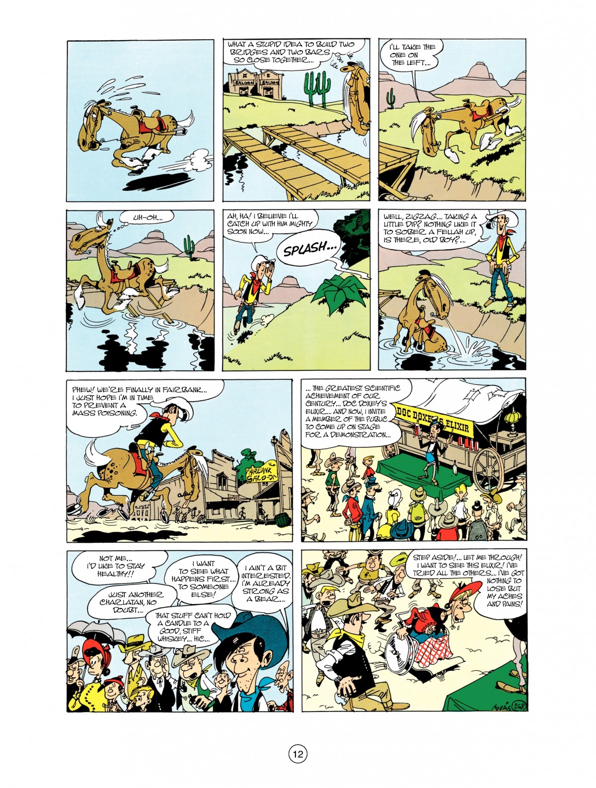 Read online A Lucky Luke Adventure comic -  Issue #38 - 12
