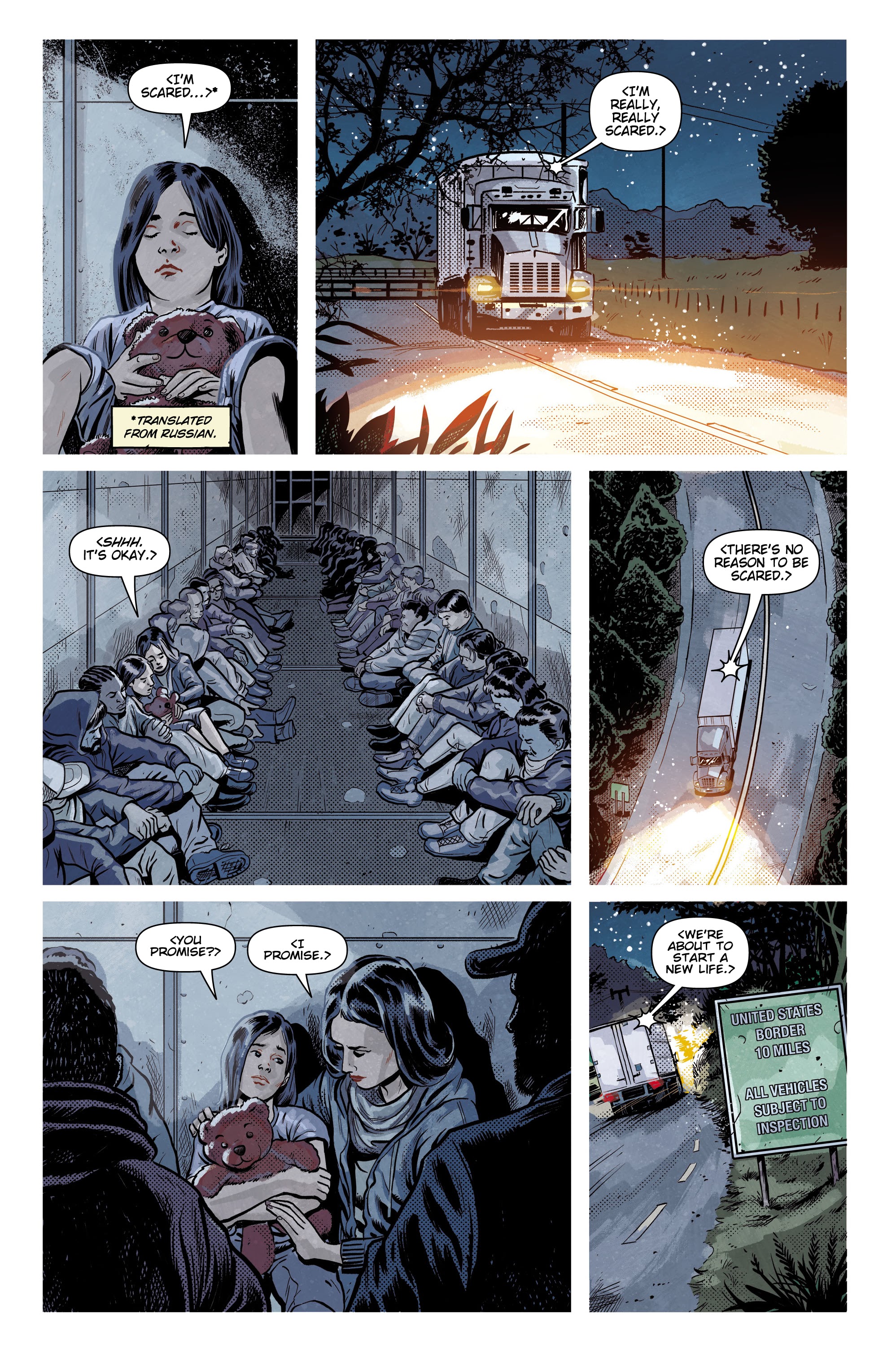 Read online Devil's Highway Vol.2 comic -  Issue #1 - 2