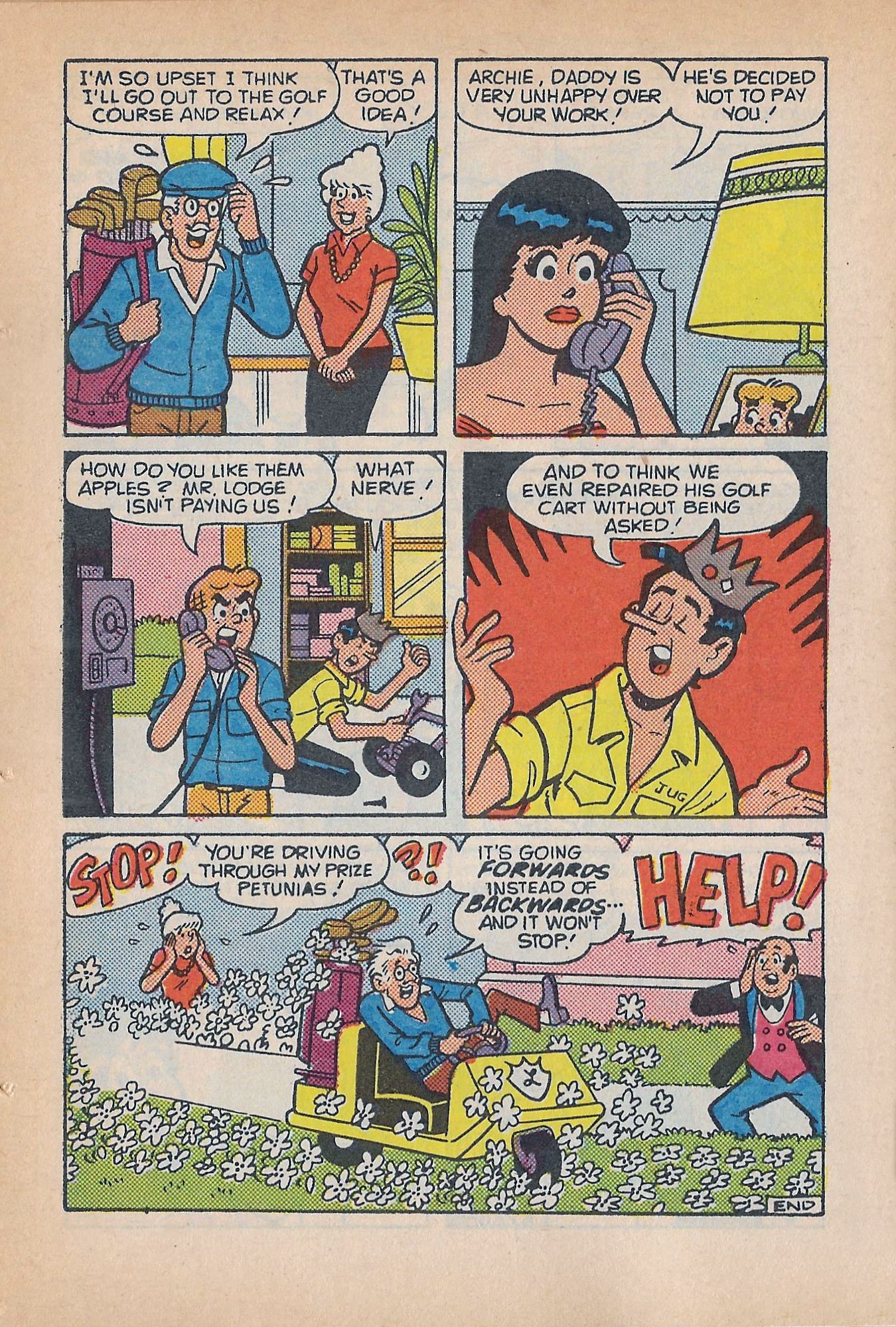 Read online Jughead Jones Comics Digest comic -  Issue #58 - 120