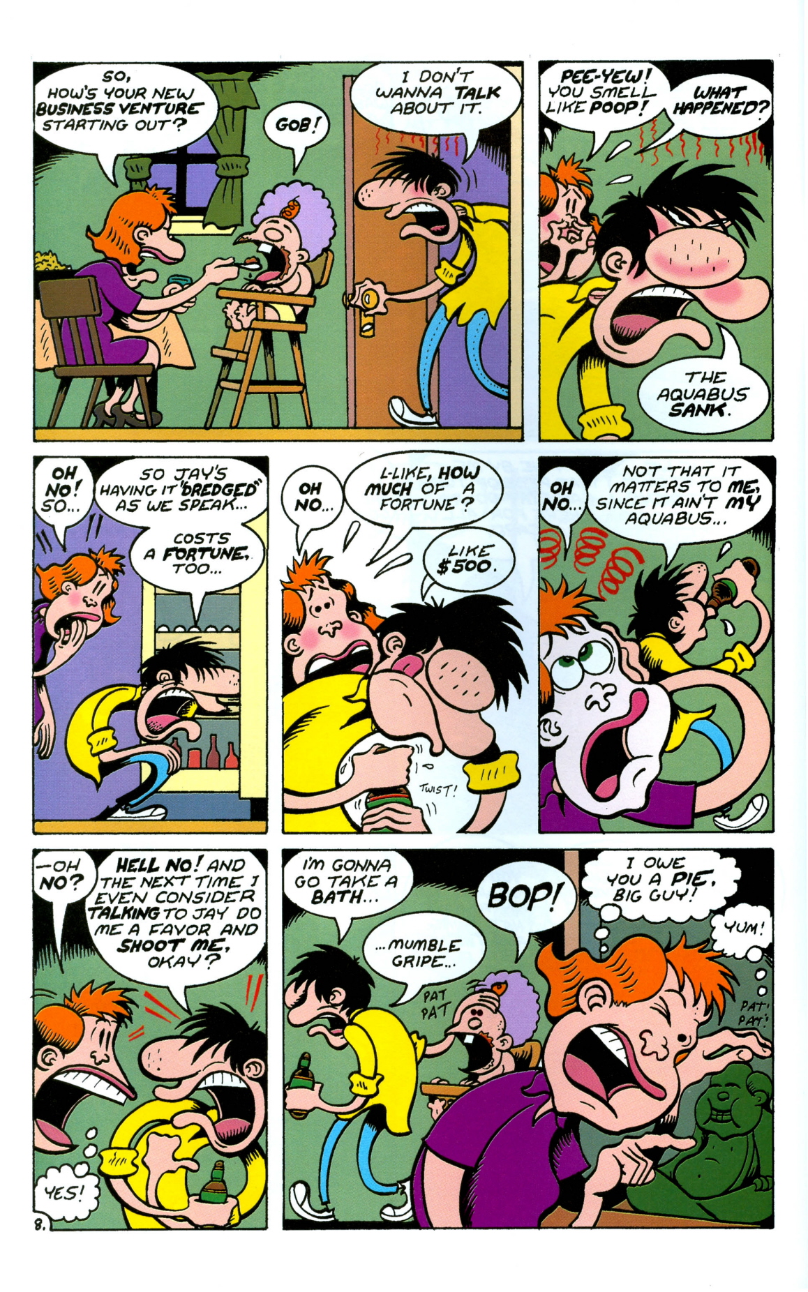 Read online Hate comic -  Issue # _Annual 1 - 9