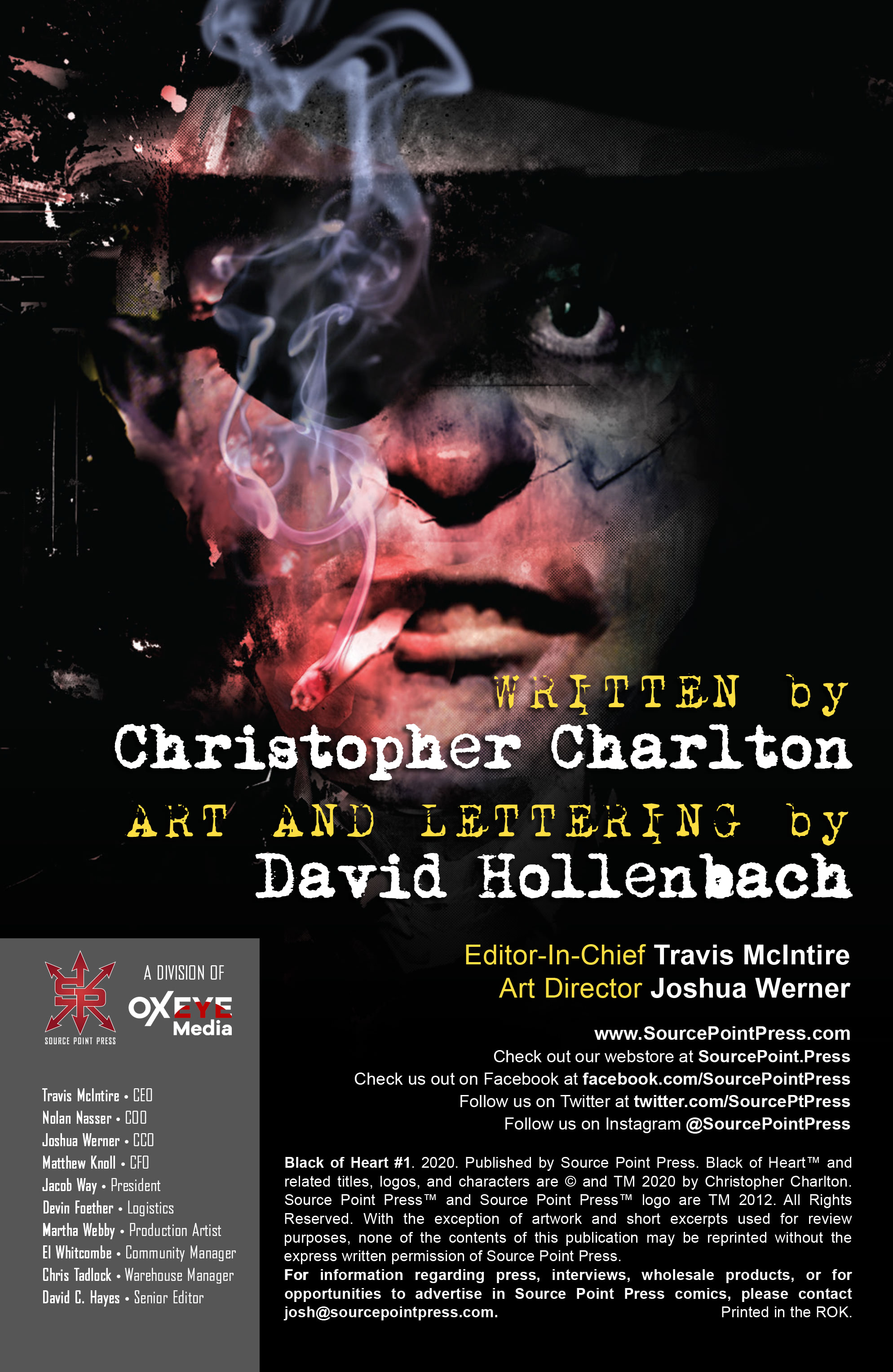 Read online Black of Heart comic -  Issue #1 - 2