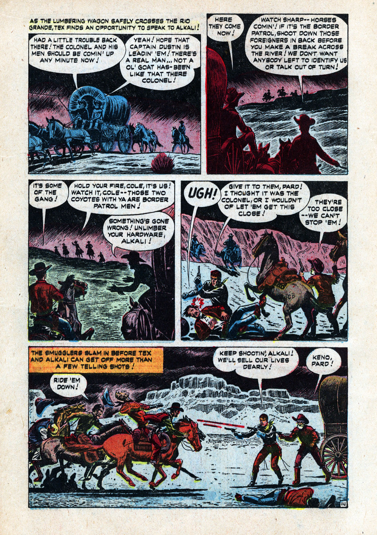 Read online Tex Taylor comic -  Issue #9 - 16
