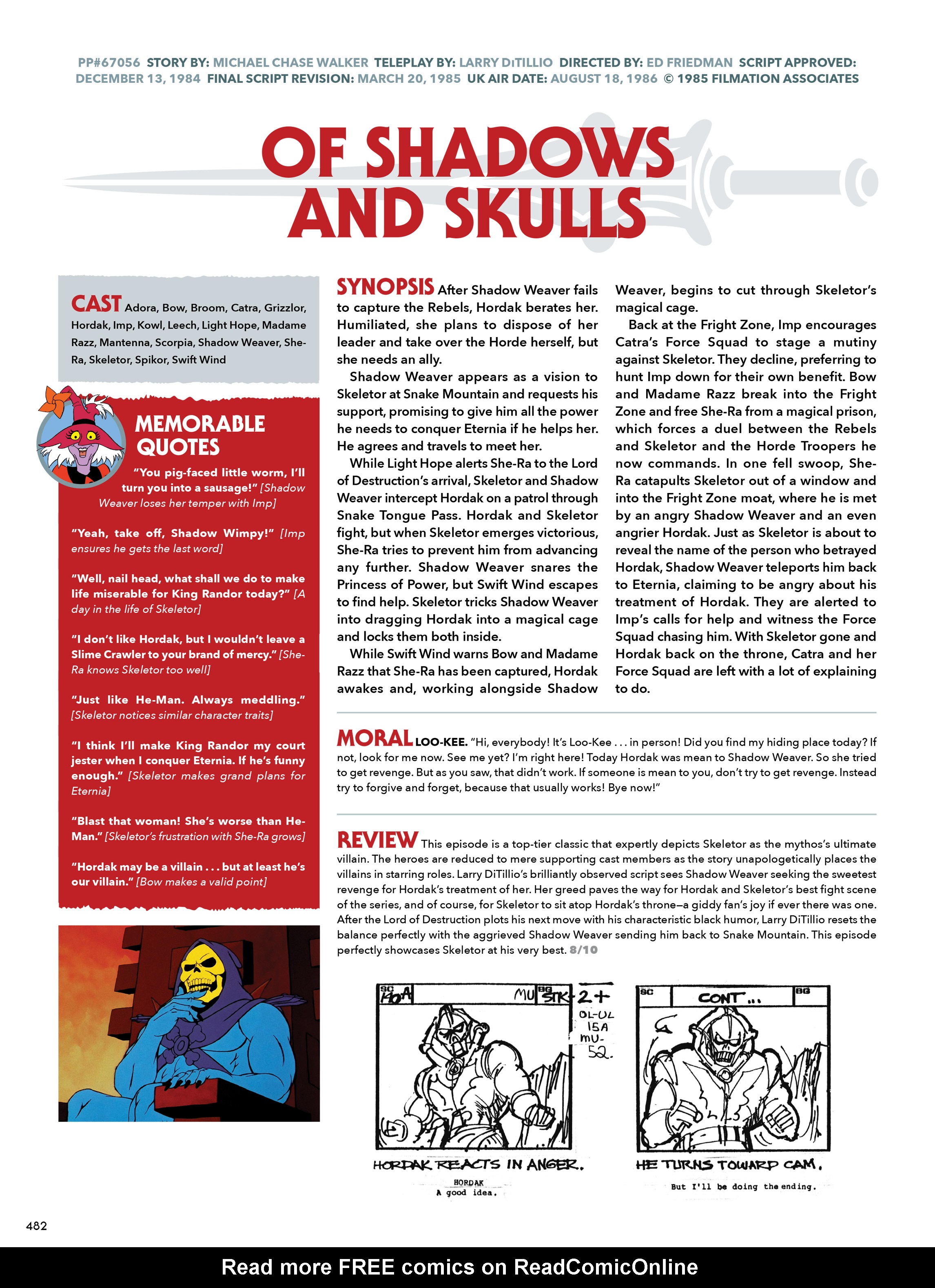 Read online He-Man and She-Ra: A Complete Guide to the Classic Animated Adventures comic -  Issue # TPB (Part 3) - 82