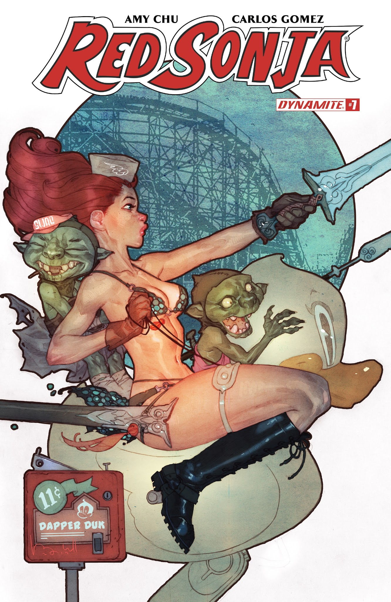 Read online Red Sonja Vol. 4 comic -  Issue #7 - 2