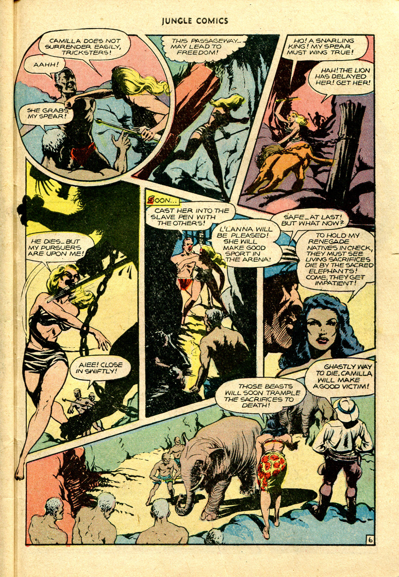 Read online Jungle Comics comic -  Issue #86 - 48