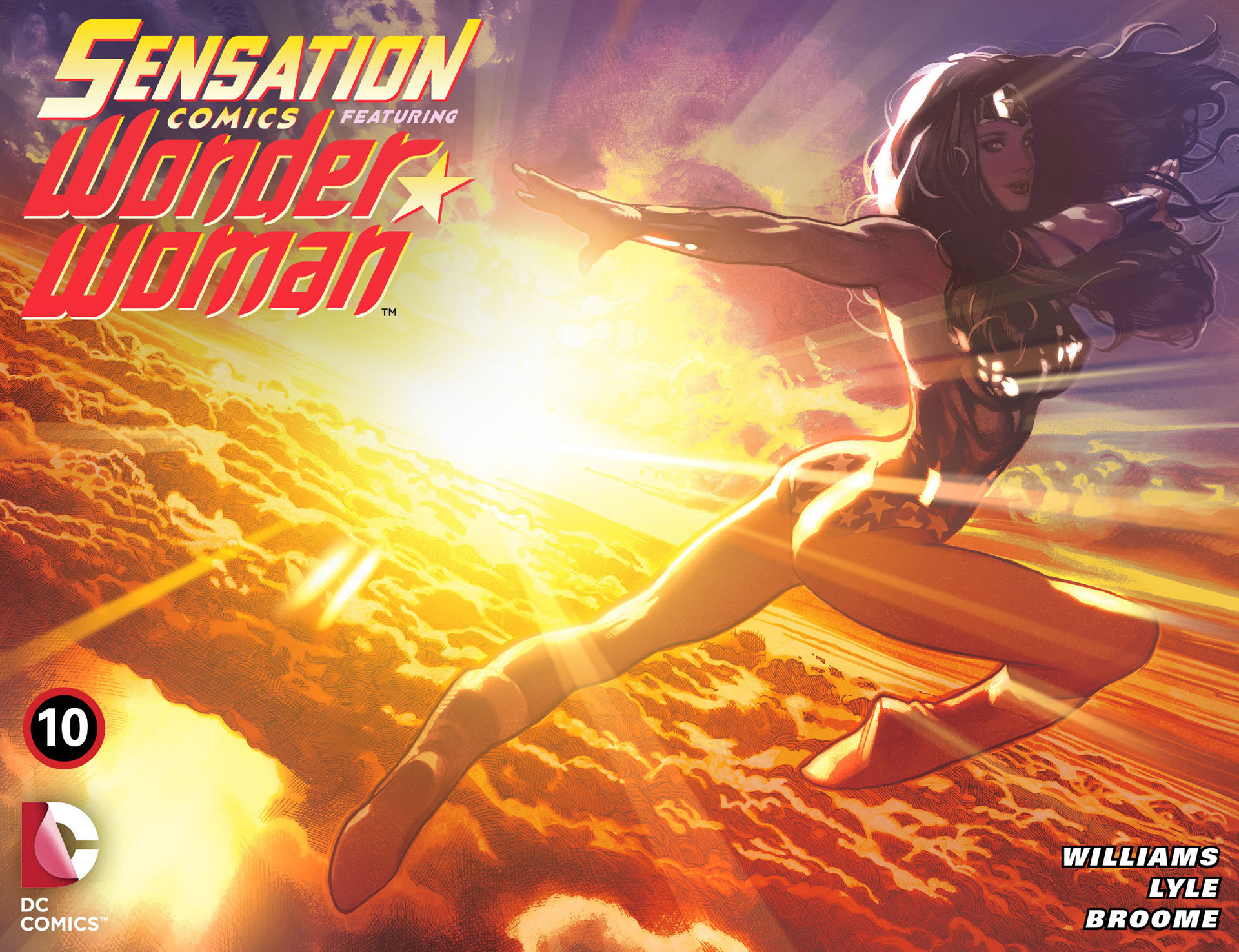 Read online Sensation Comics Featuring Wonder Woman comic -  Issue #10 - 1