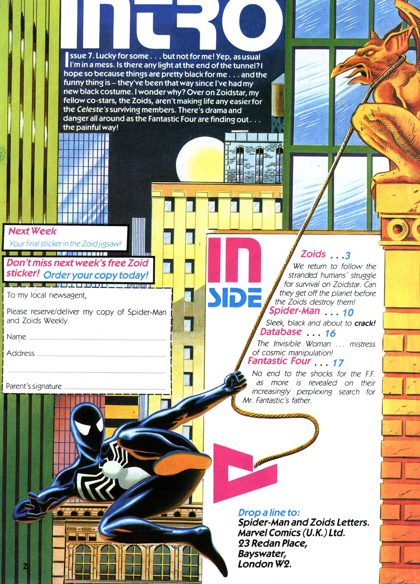 Read online Spider-Man and Zoids comic -  Issue #7 - 2