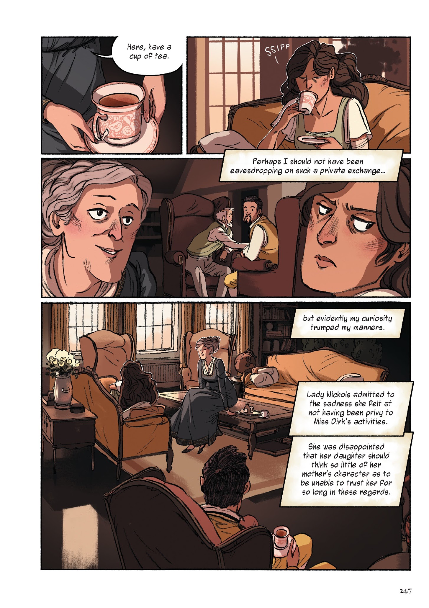 Read online Delilah Dirk and the King's Shilling comic -  Issue # TPB (Part 3) - 46