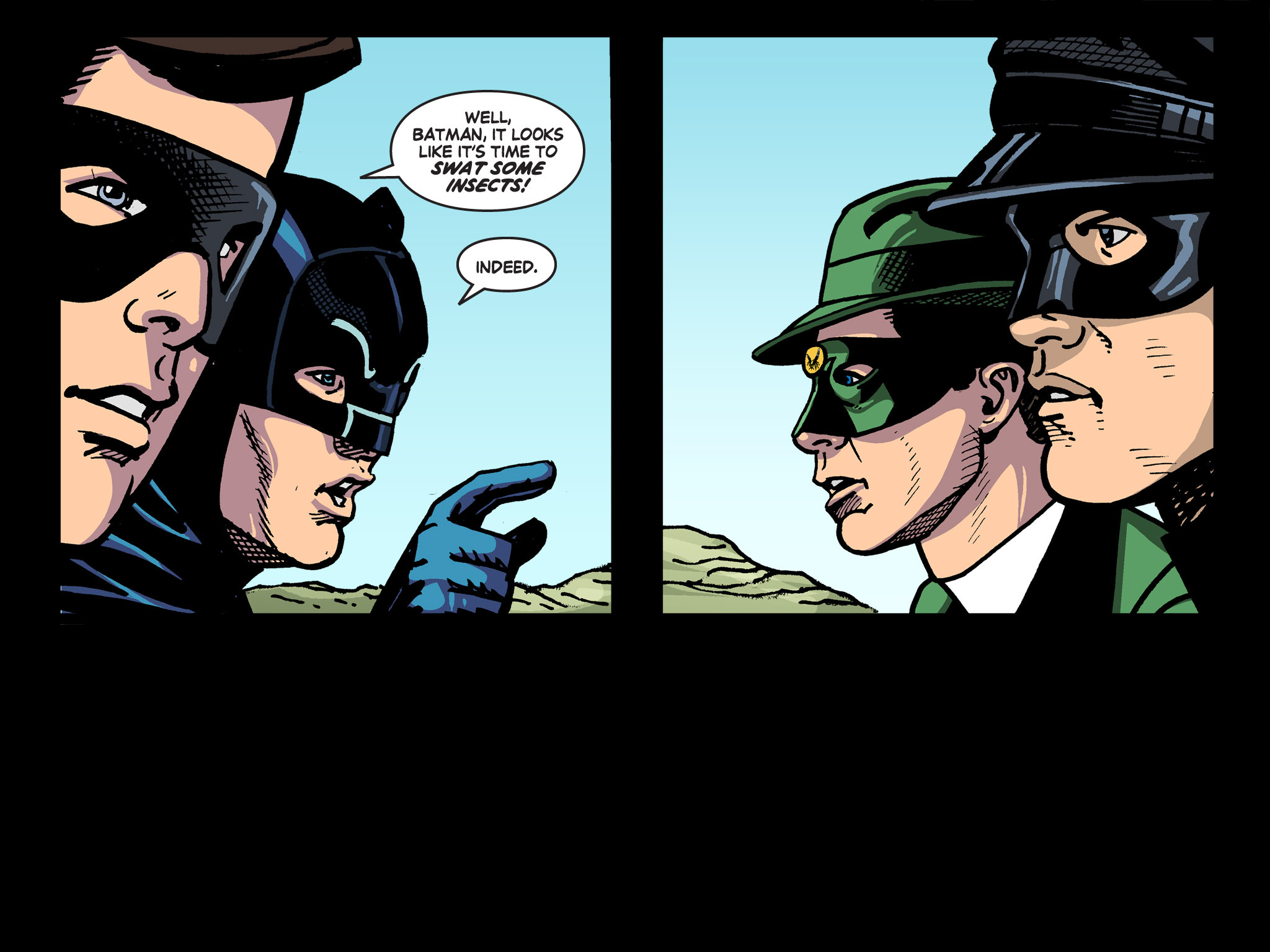 Read online Batman '66 Meets the Green Hornet [II] comic -  Issue #3 - 50