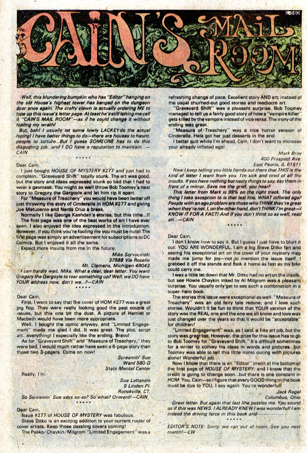 Read online House of Mystery (1951) comic -  Issue #283 - 12