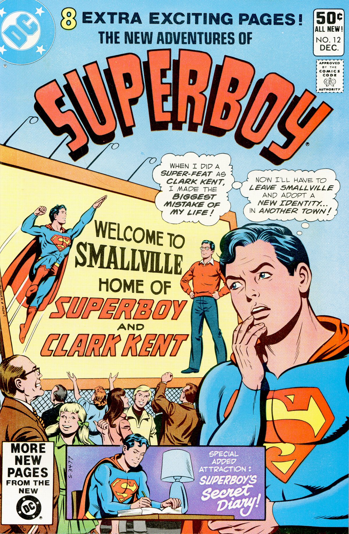 Read online The New Adventures of Superboy comic -  Issue #12 - 1