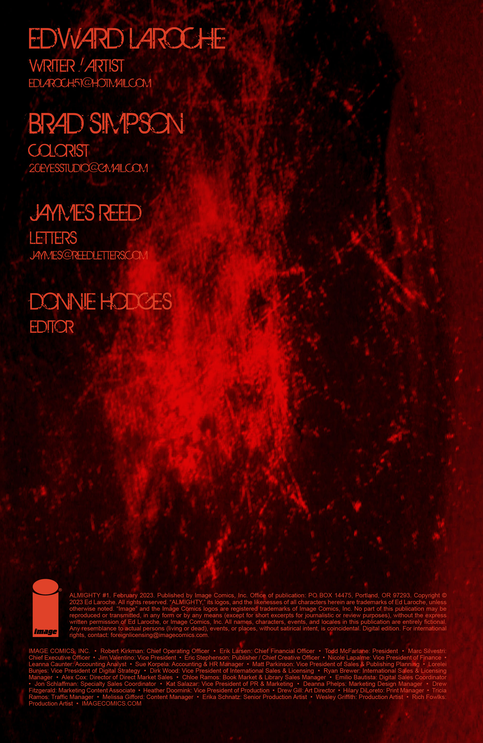 Read online Almighty comic -  Issue #1 - 2
