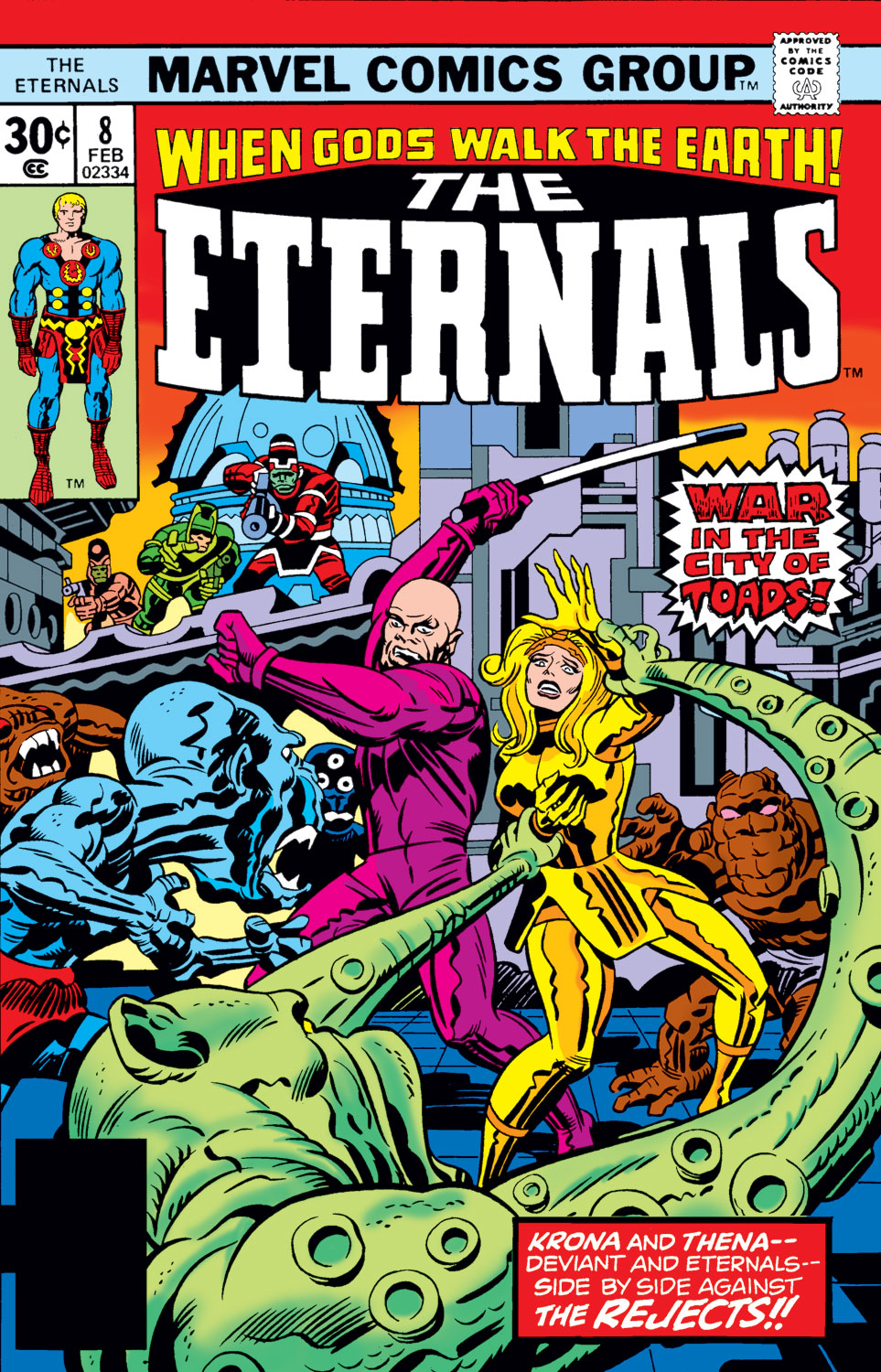 Read online The Eternals comic -  Issue #8 - 1