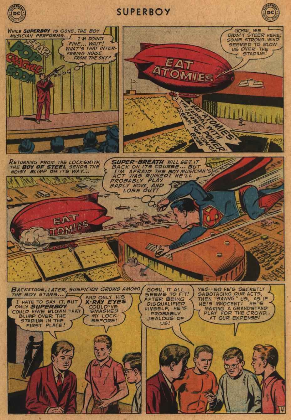 Read online Superboy (1949) comic -  Issue #57 - 15