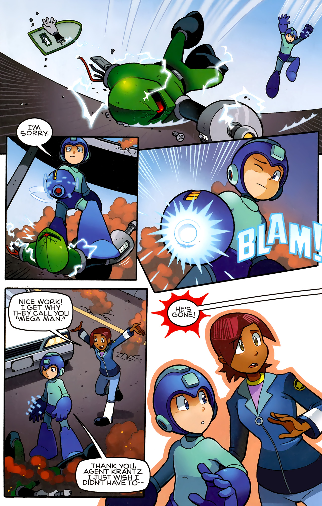 Read online Mega Man comic -  Issue #5 - 21