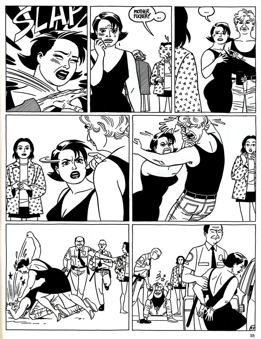 Read online Love and Rockets (1982) comic -  Issue #50 - 57