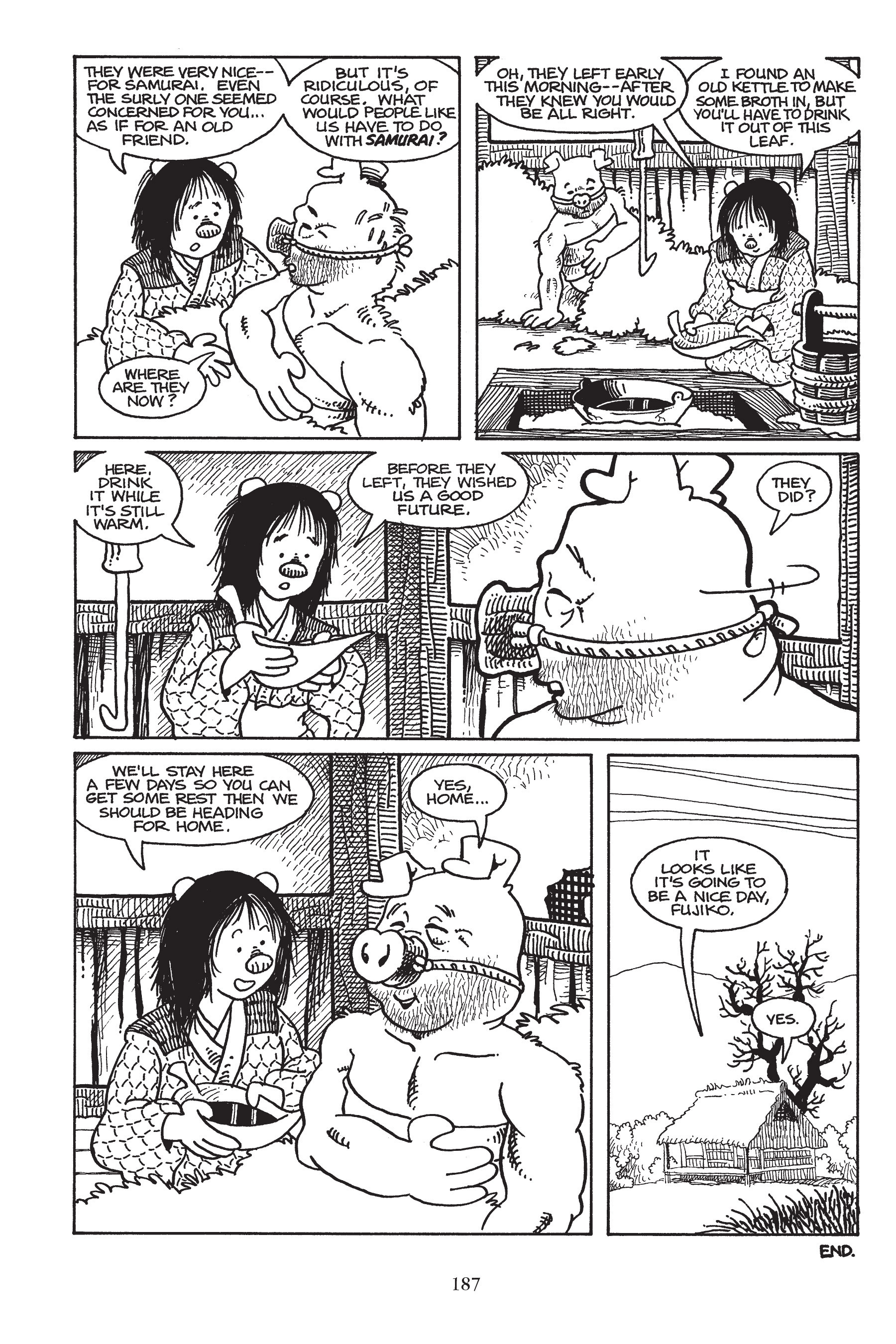 Read online Usagi Yojimbo (1987) comic -  Issue # _TPB 7 - 178