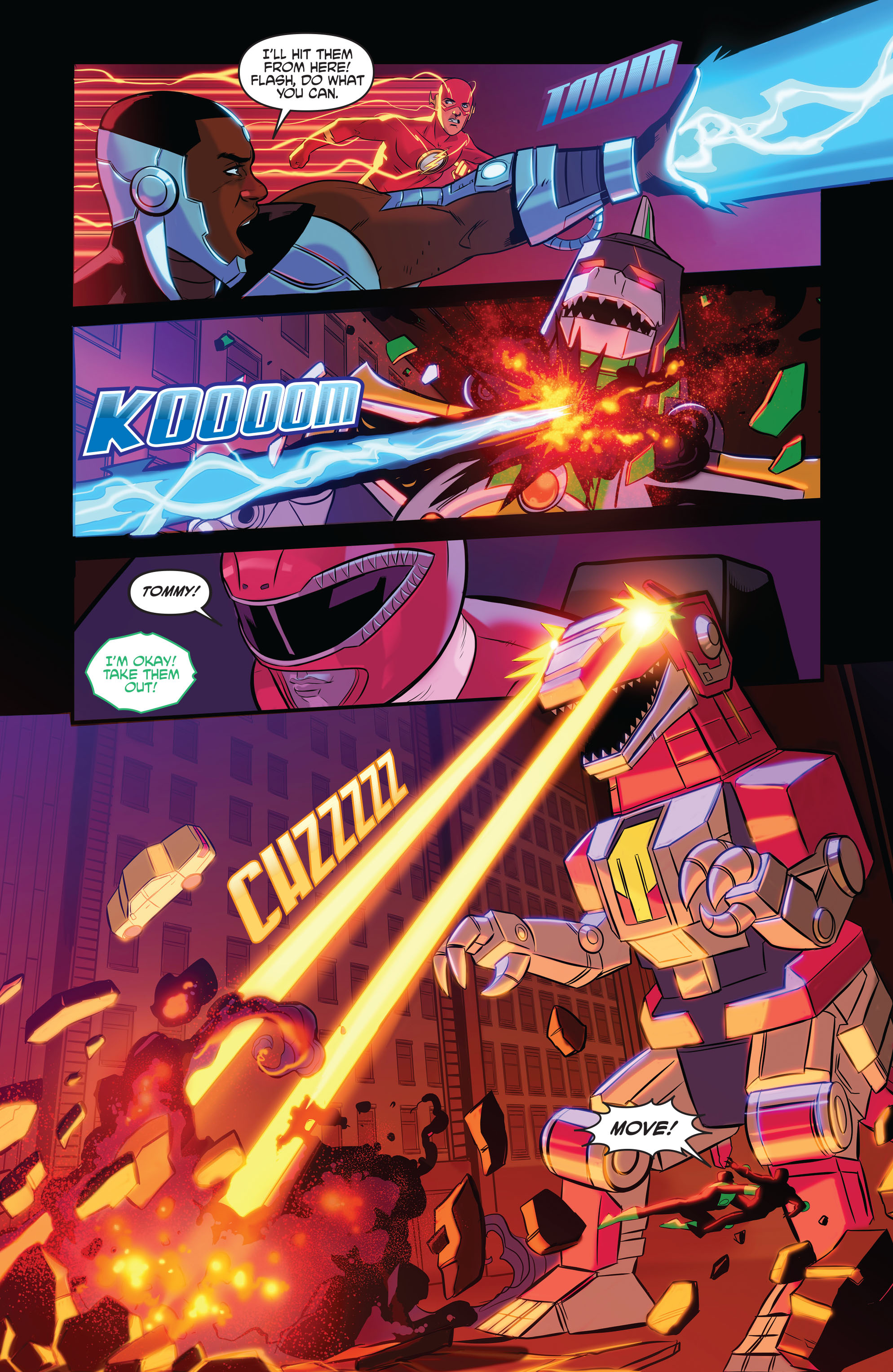 Read online Justice League/Mighty Morphin' Power Rangers comic -  Issue #2 - 9