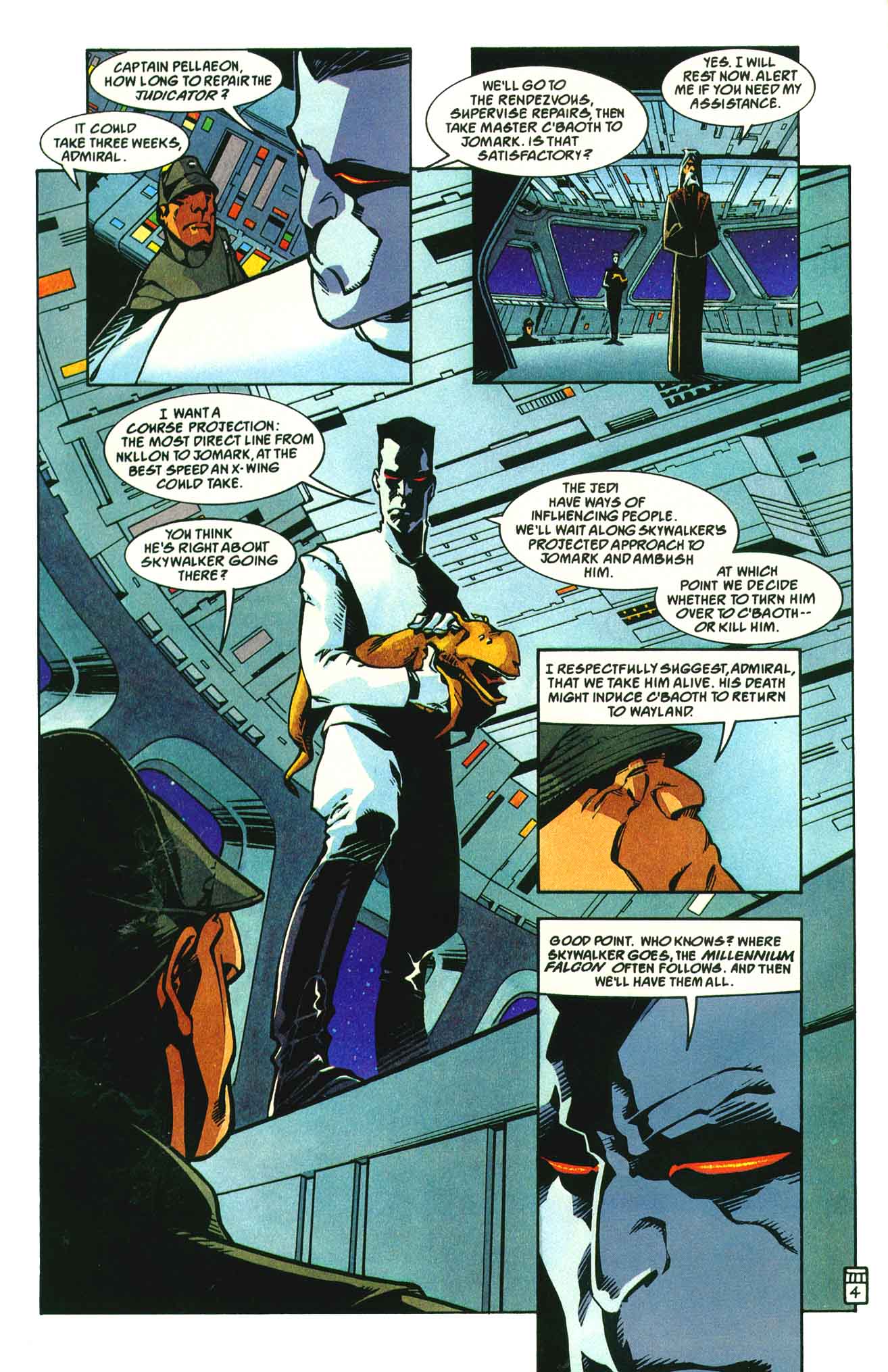Read online Star Wars: Heir to the Empire comic -  Issue #3 - 6