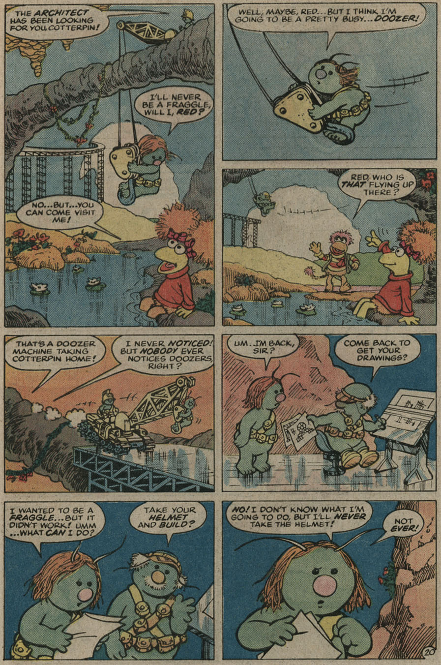 Read online Fraggle Rock comic -  Issue #4 - 32