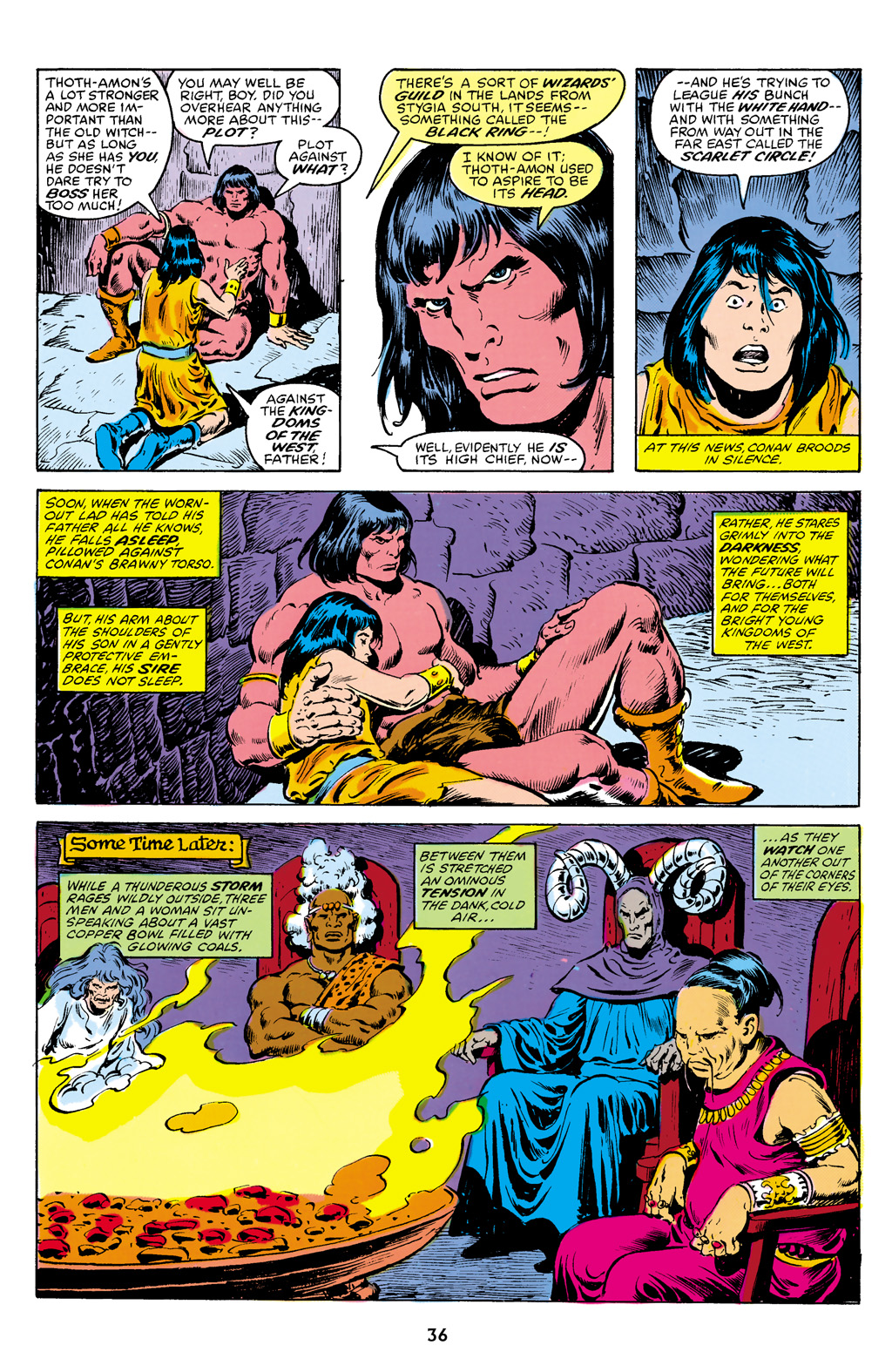 Read online The Chronicles of King Conan comic -  Issue # TPB 1 (Part 1) - 34