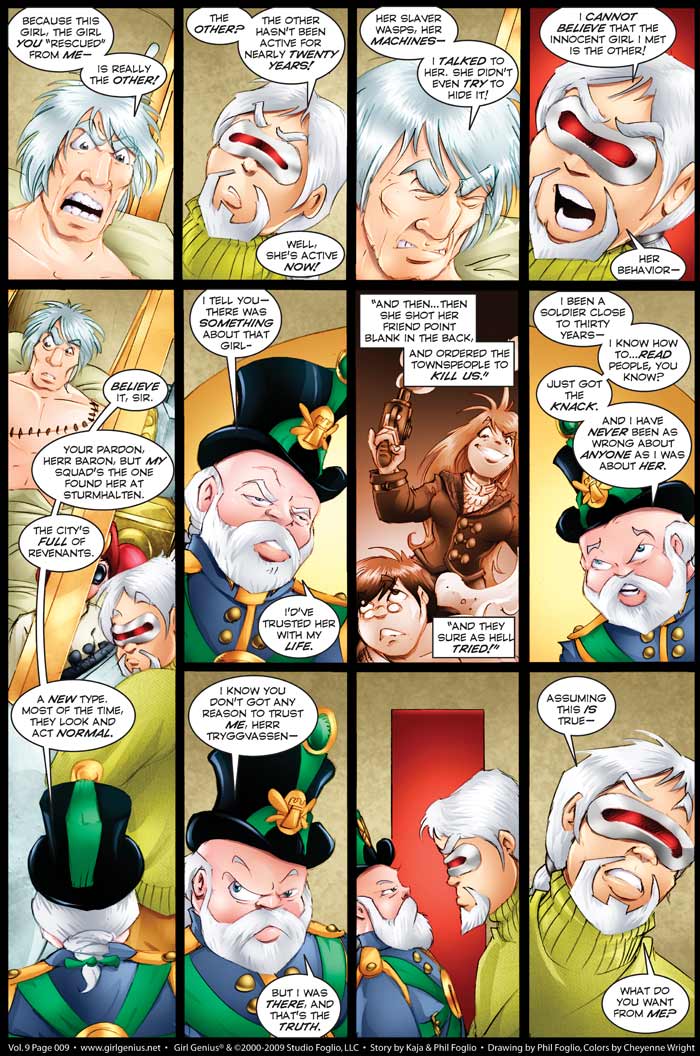 Read online Girl Genius (2002) comic -  Issue #9 - 10