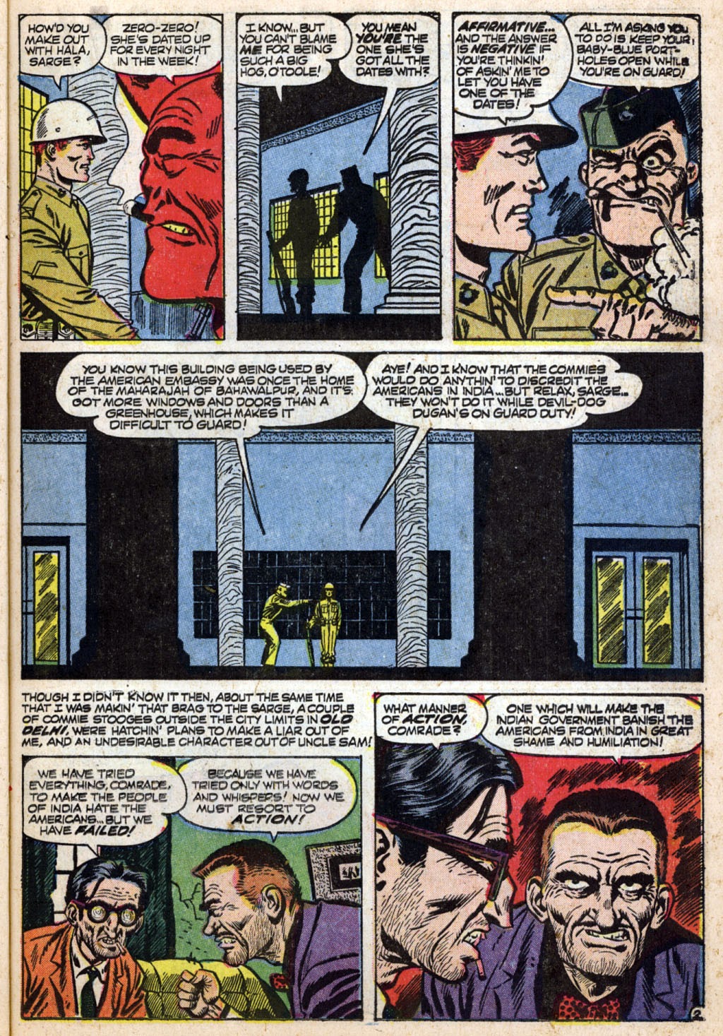 Read online Navy Action (1957) comic -  Issue #16 - 23