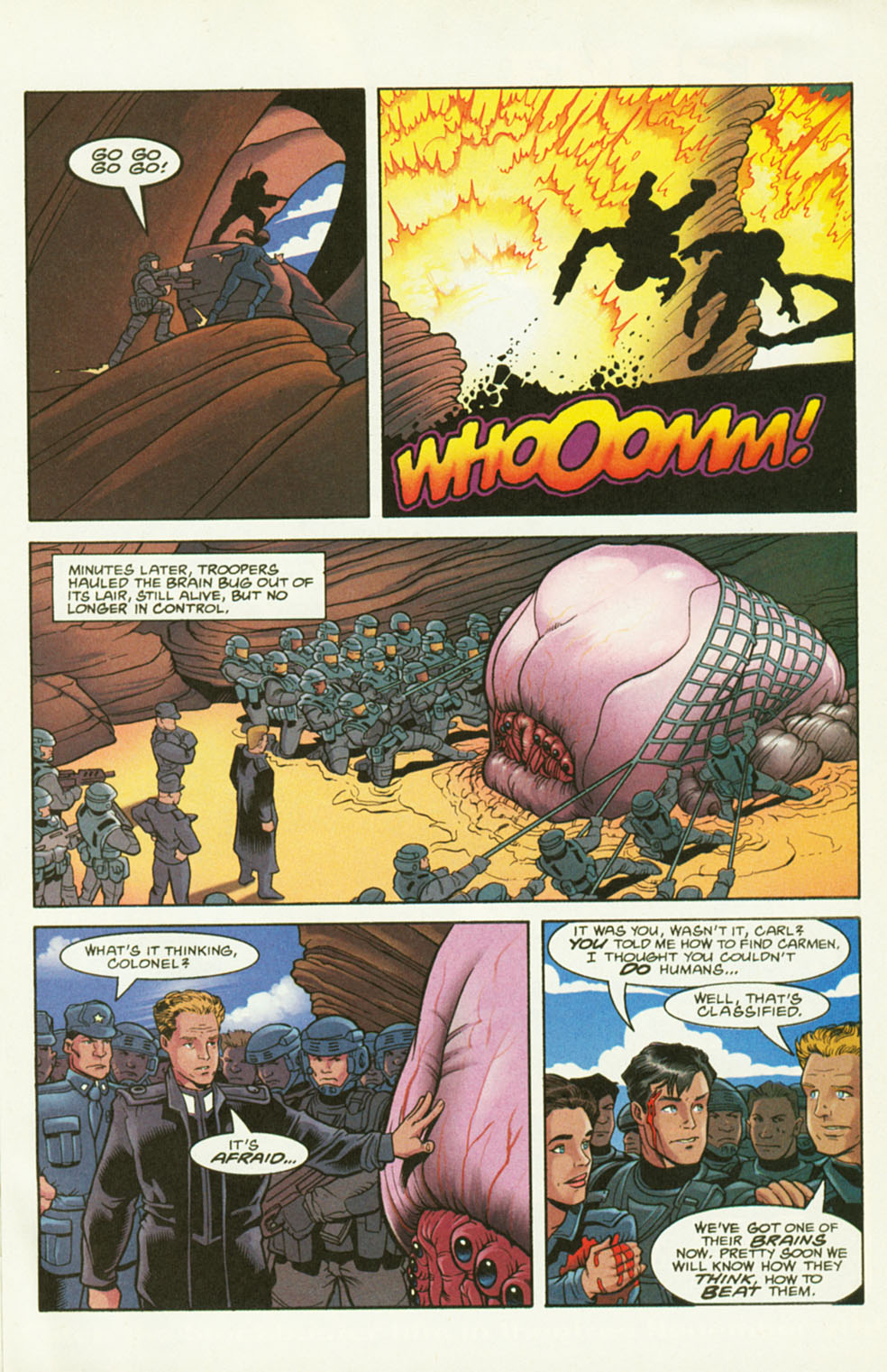 Read online Starship Troopers comic -  Issue #2 - 23