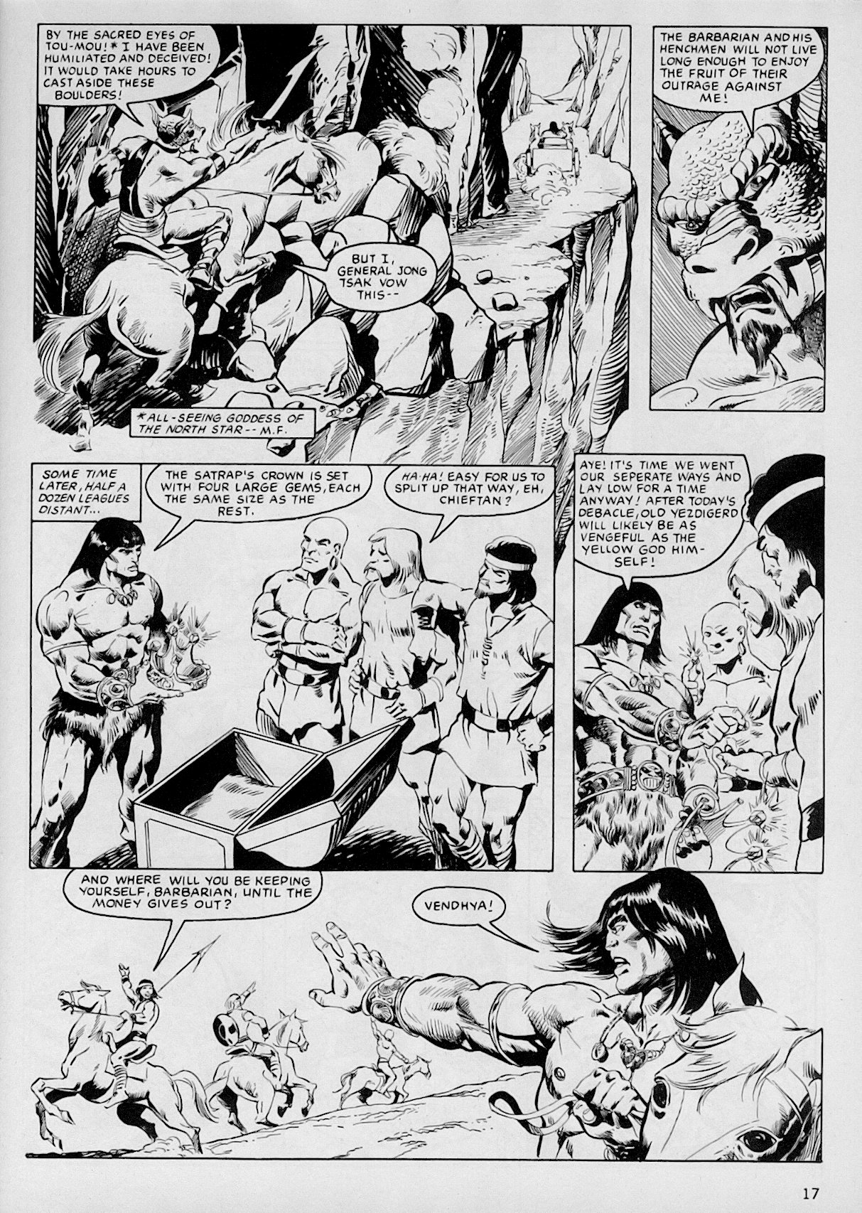Read online The Savage Sword Of Conan comic -  Issue #103 - 16