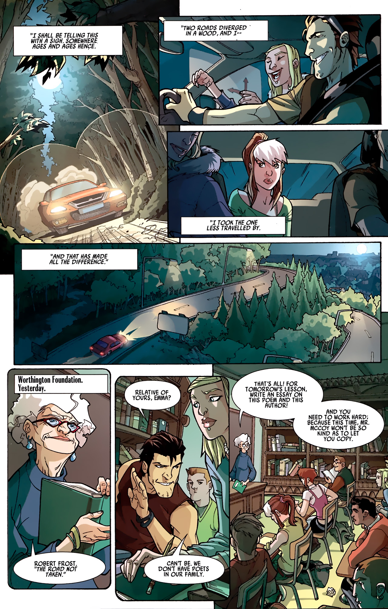 Read online X-Campus comic -  Issue #1 - 29