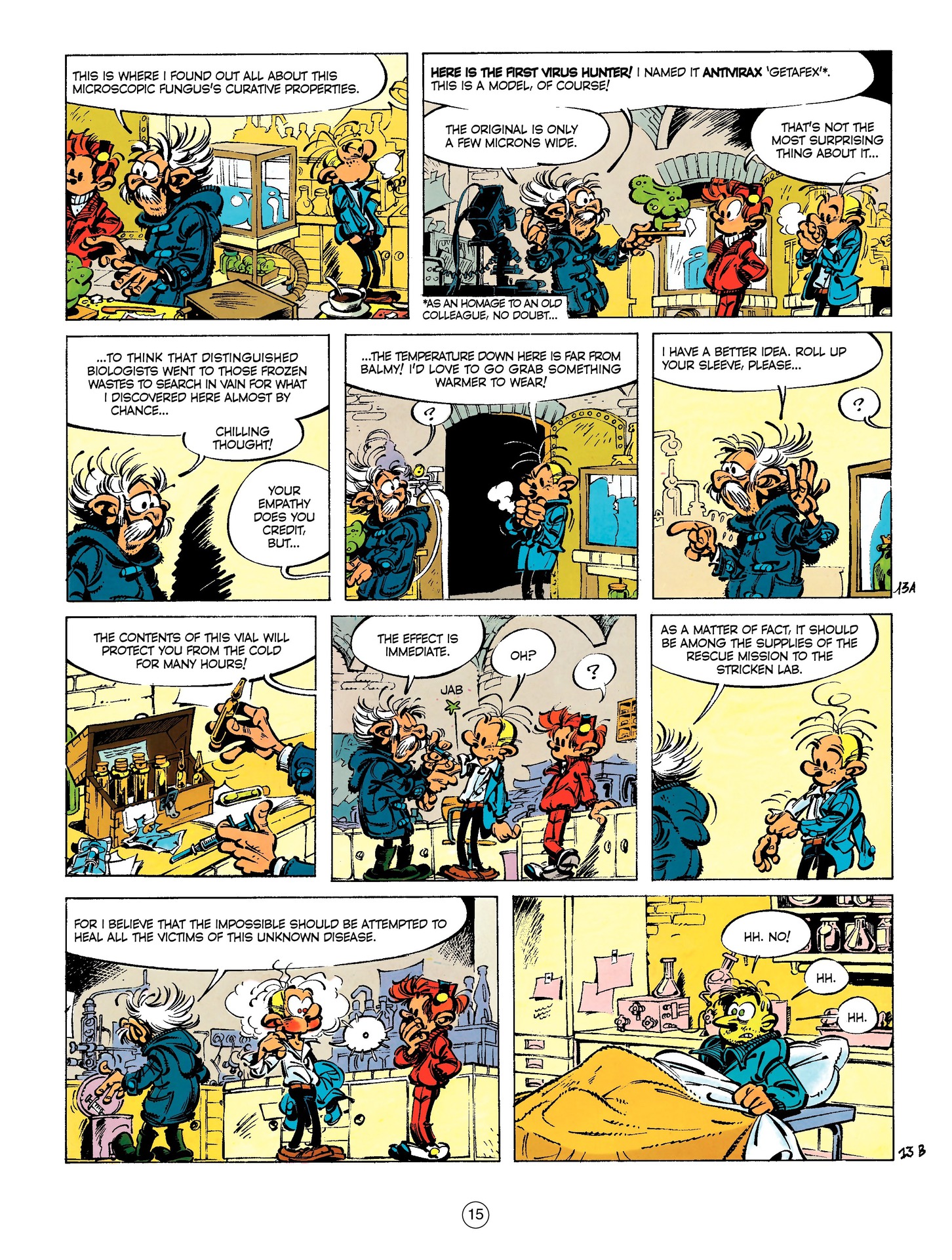 Read online Spirou & Fantasio (2009) comic -  Issue #10 - 15