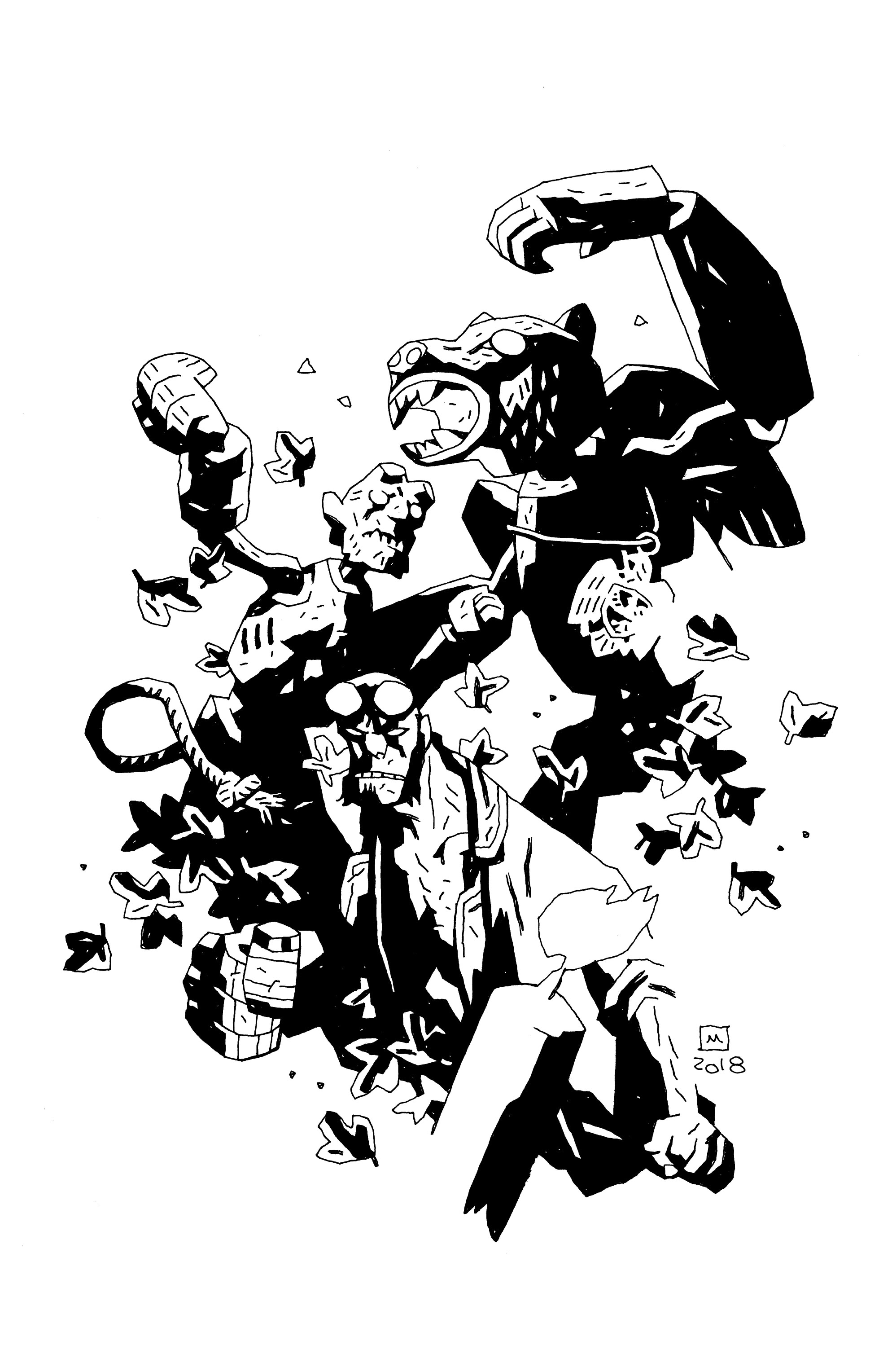 Read online Hellboy and the B.P.R.D.: The Beast of Vargu and Others comic -  Issue # TPB (Part 2) - 34