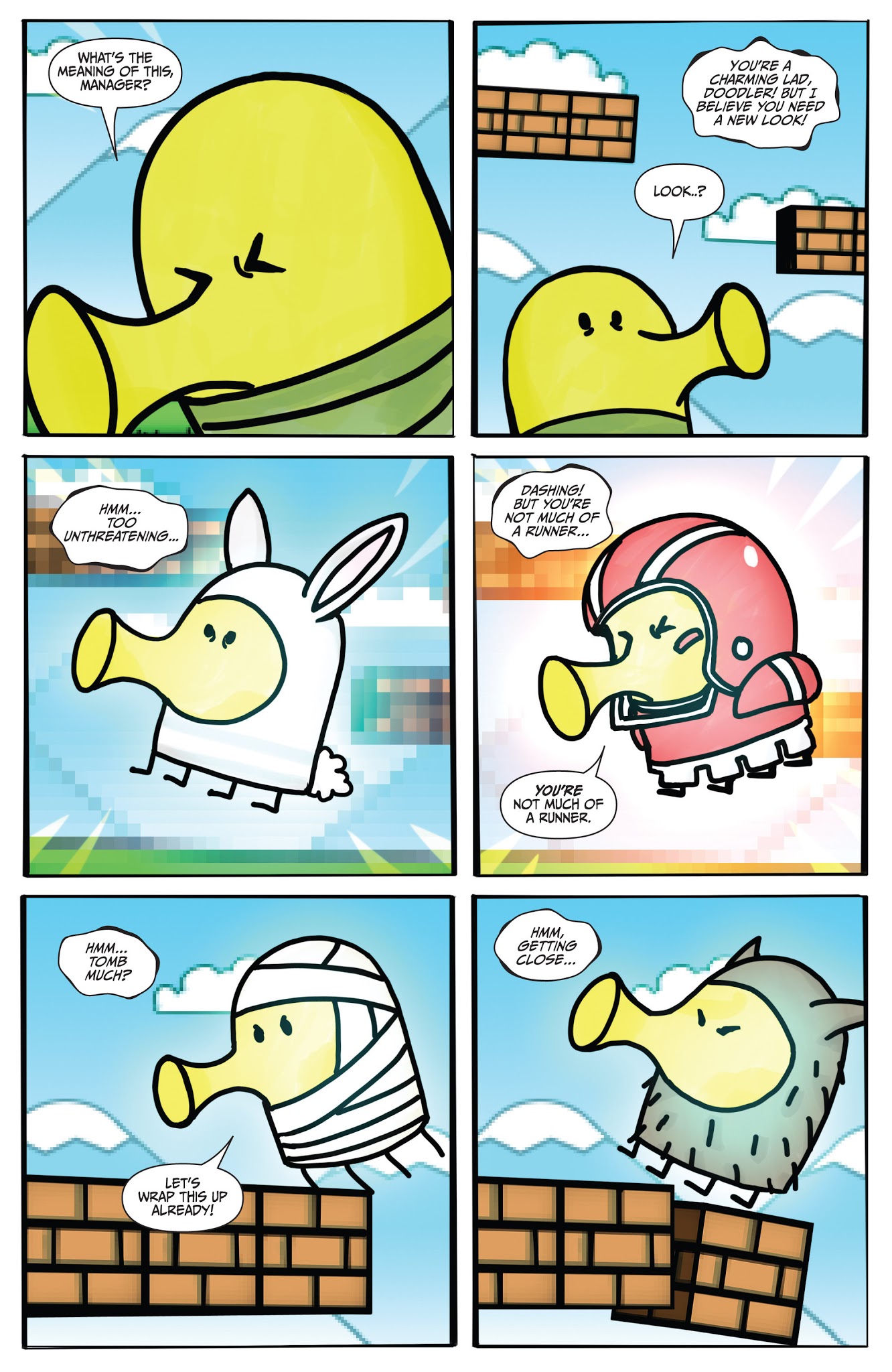 Read online Doodle Jump Comics comic -  Issue #5 - 9
