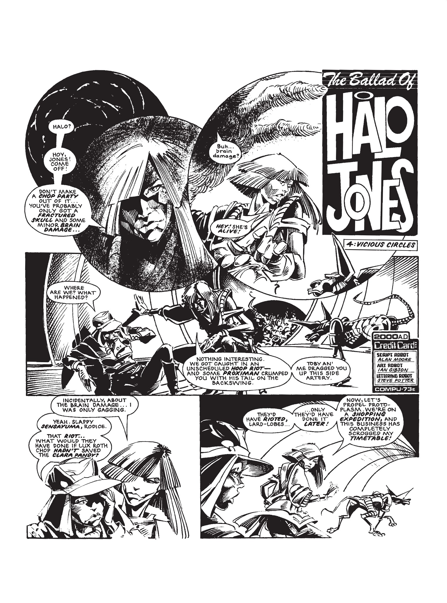 Read online The Ballad of Halo Jones comic -  Issue # TPB - 21