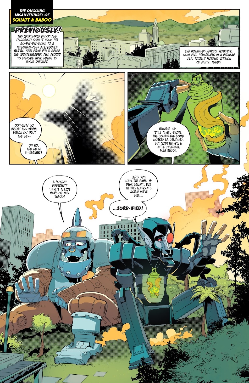 Mighty Morphin Power Rangers issue 17 - Page 22