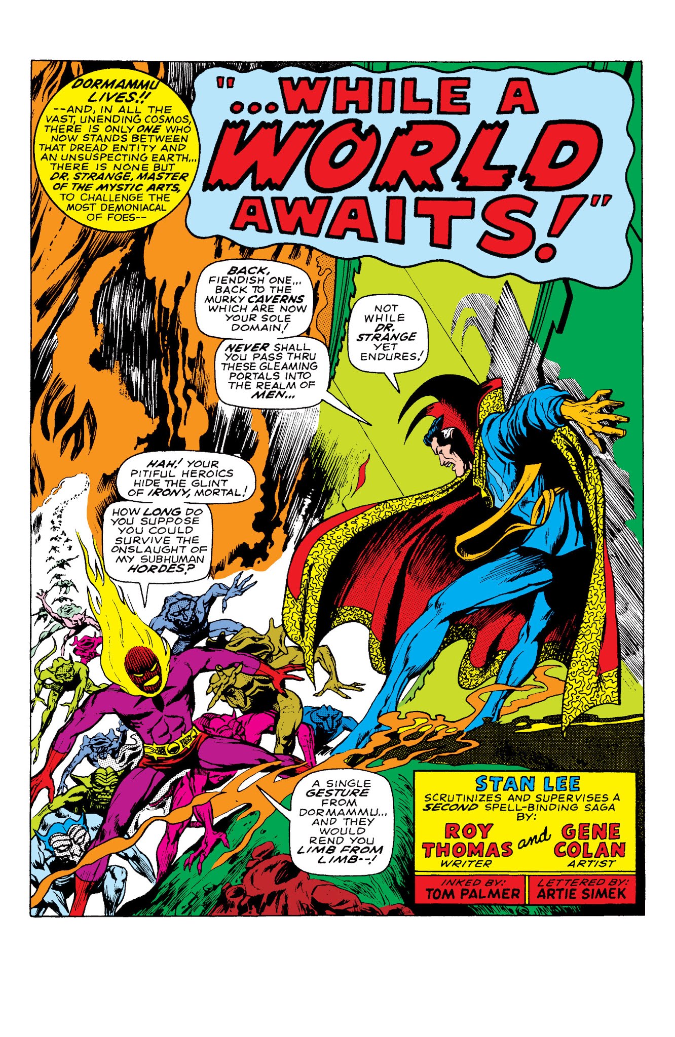 Read online Marvel Masterworks: Doctor Strange comic -  Issue # TPB 3 (Part 1) - 91