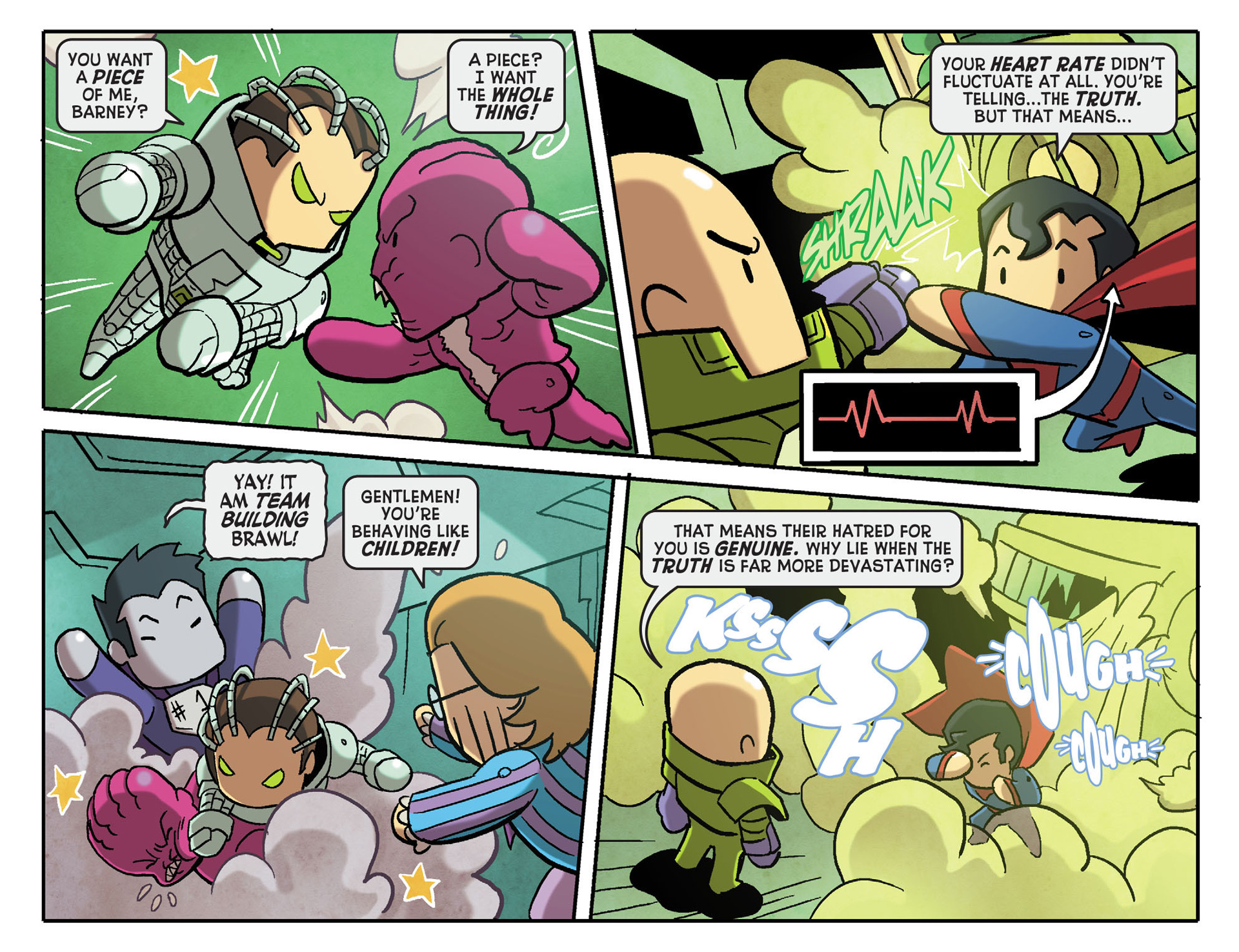 Read online Scribblenauts Unmasked: A Crisis of Imagination comic -  Issue #4 - 14