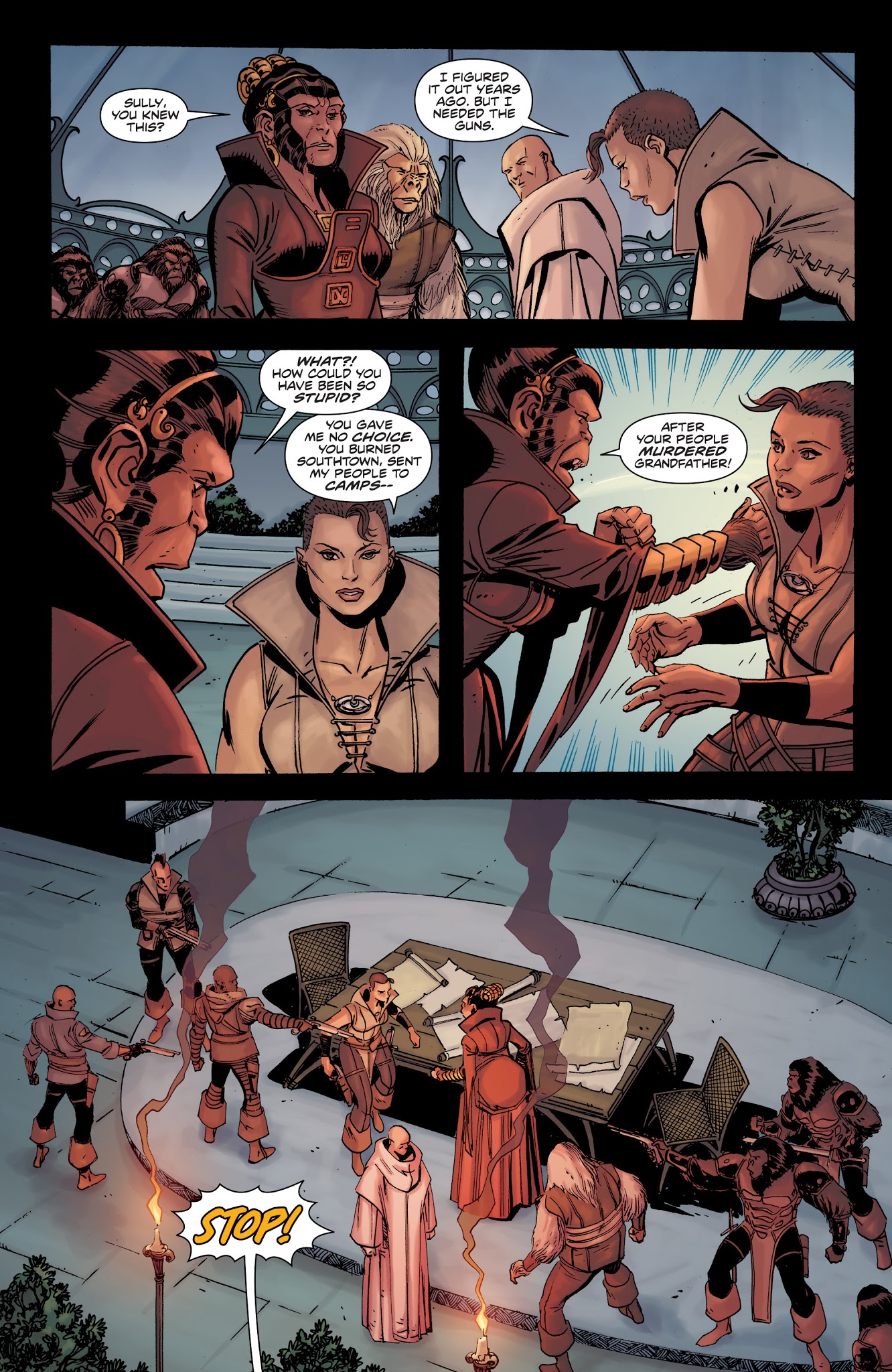 Read online Planet of the Apes Giant comic -  Issue # Full - 9