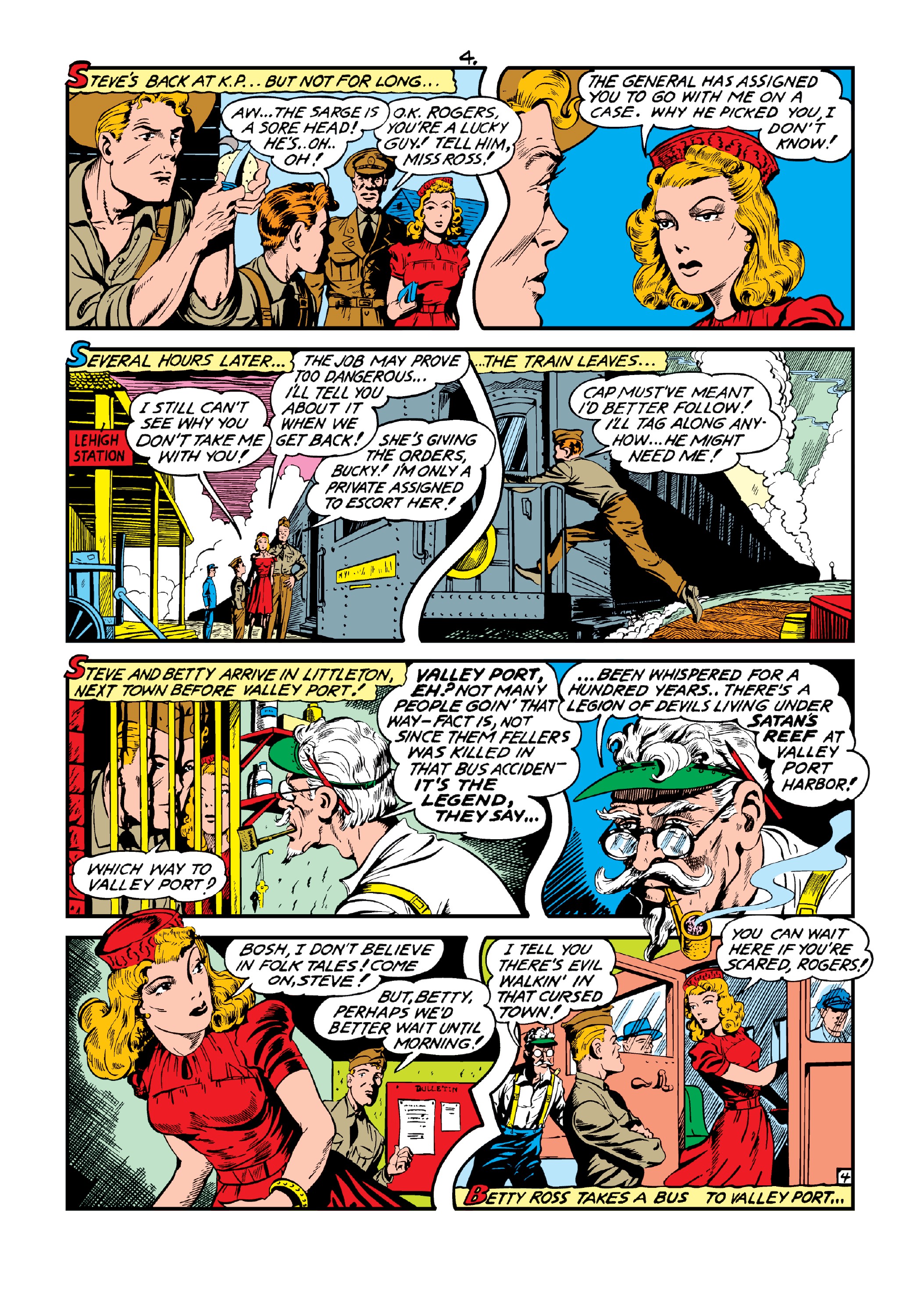 Read online Marvel Masterworks: Golden Age Captain America comic -  Issue # TPB 4 (Part 3) - 12
